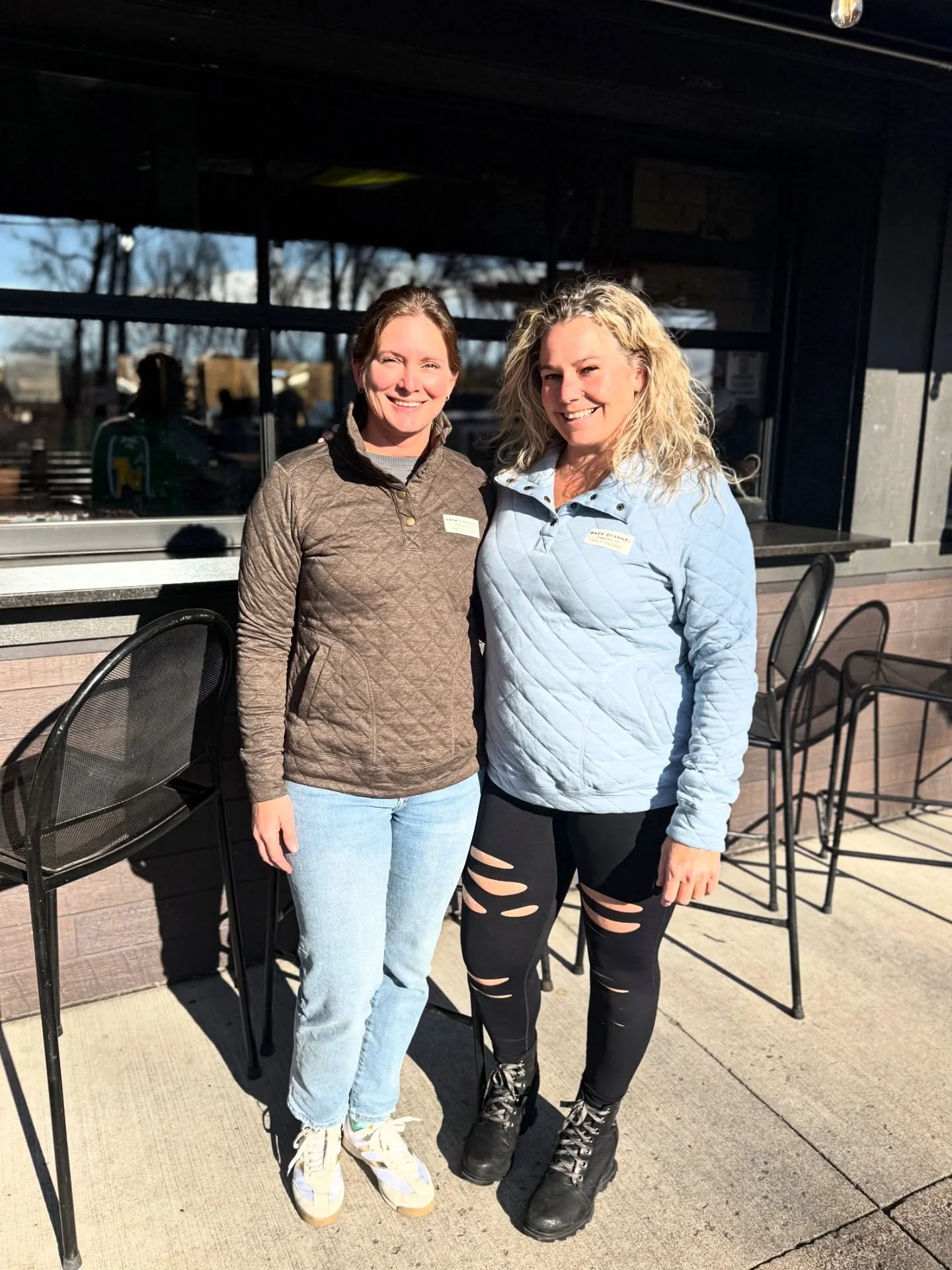 Quilted quarter-zips for the ladies.

Soft // Warm // Stylish

Perfect for the season and especially great as a gift.

On sale now!