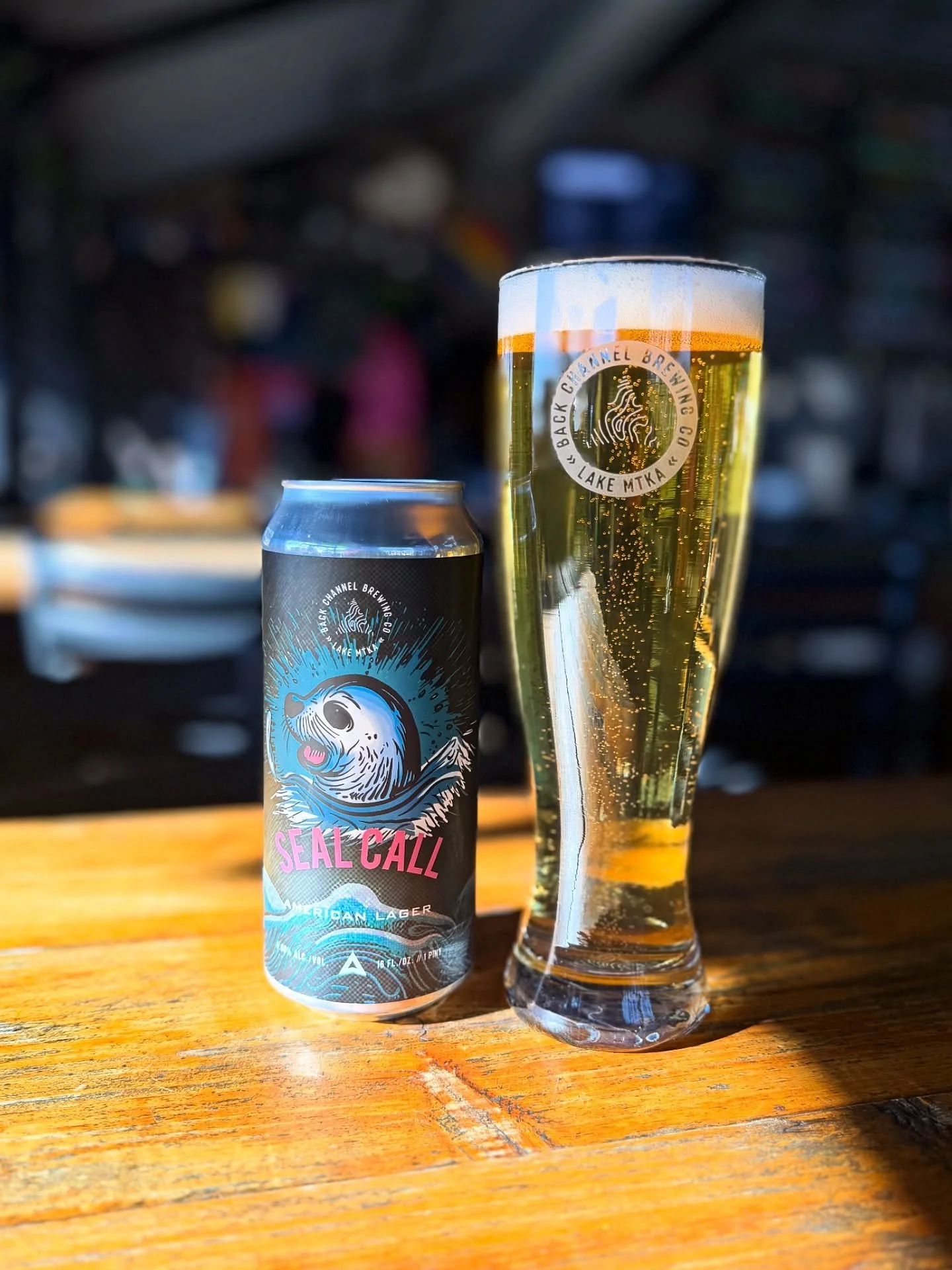 A cold, crisp American Lager will do you right on this brisk, sunny Wednesday.

Seal Call - American Lager (4.60%)

Light // Crisp // Crushable

Enjoy it with a burger from @parlourfoodtruck from 4-8pm, or while you challenge your brain during Wednes