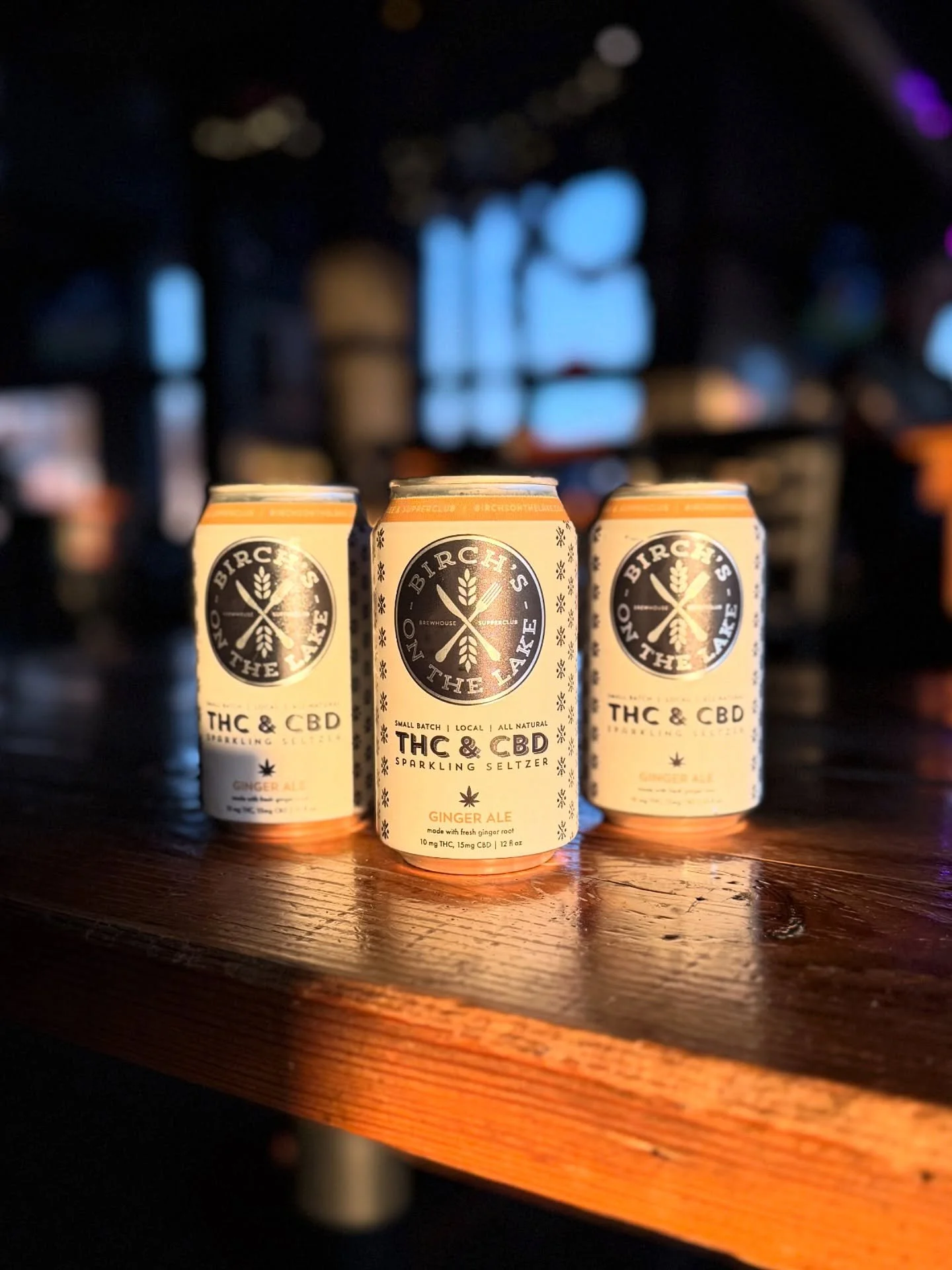 Plenty of options in the taproom for those partaking in Dry January.

You&rsquo;re looking at the newest addition to our lineup from the fine folks at @birchsonthelake 

Sparkling Ginger Ale Seltzer w/ 10mg THC &amp; 15mg CBD

Perfect little supper f