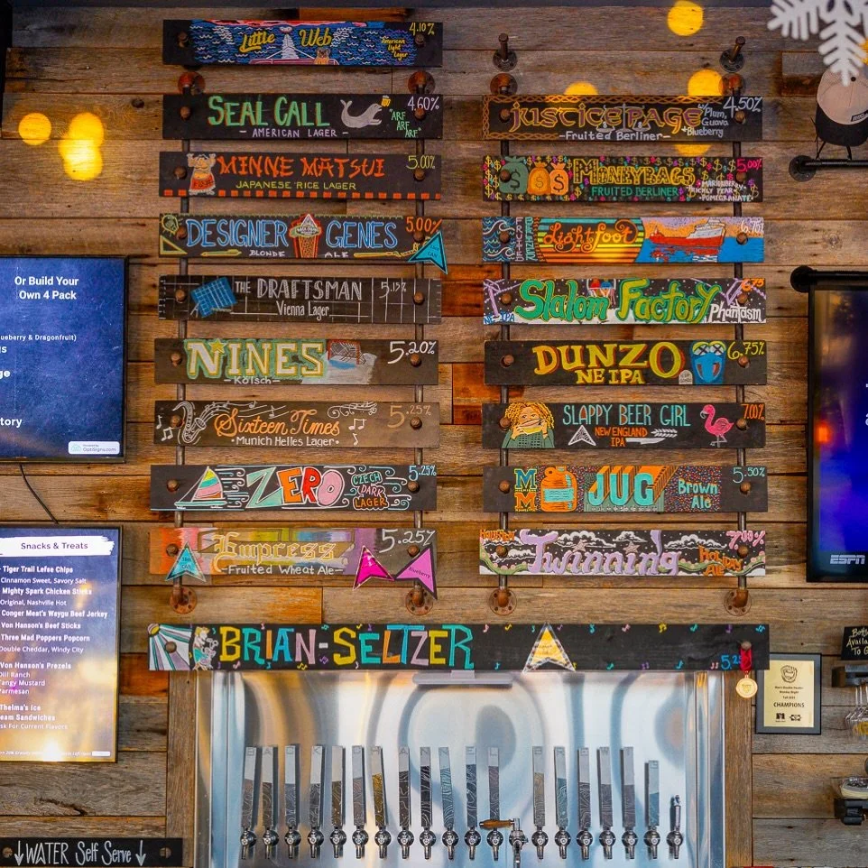 When you stop in for a beverage this weekend, don&rsquo;t forget to take a stab at guessing who our beers are named after.

Each beer represents a famous Minnesotan, or someone with significant ties to the state. We&rsquo;ve also got three local repr