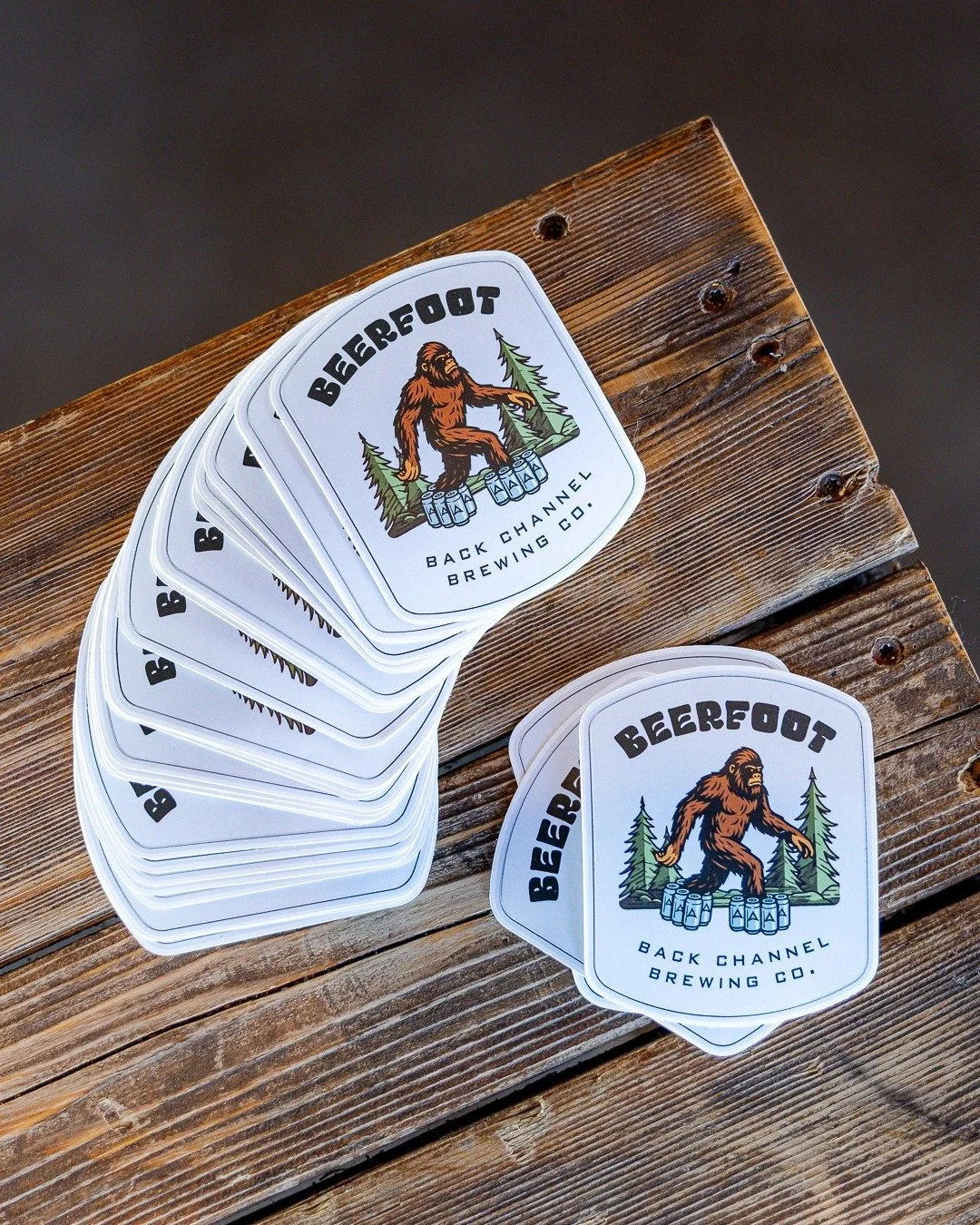Beer Foot sightings remain unconfirmed.

But we did manage to capture his likeness.

New Beer Foot stickers are in and ready for water bottles, coolers, and just about anything that could use a little Back Channel.

Available at the taproom.