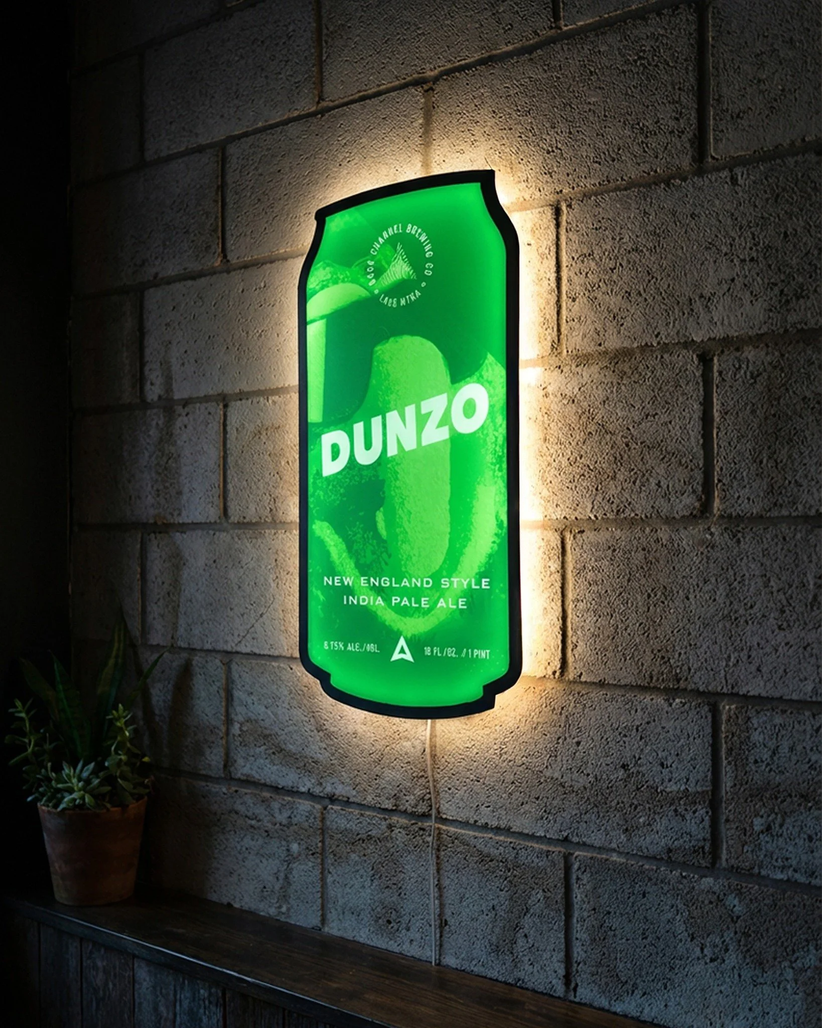 Your favorite Back Channel label&hellip;now glowing on your wall.

The perfect gift for a Back Channel beer lover to add to a home bar, garage fridge, or beer corner.

Select your favorite custom Back Channel label art, then pick up your sign in the 
