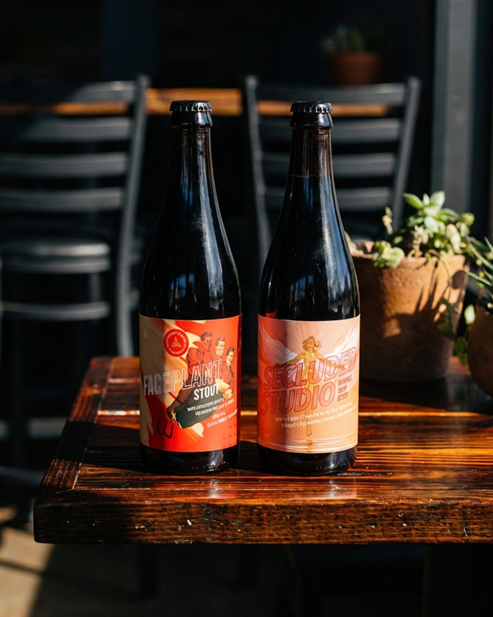 Something special hits the taproom tomorrow. Two long-aged barrel projects finally make their debut.

Bottle release: Saturday 3/14 at 11 AM

Faceplant &mdash; BA Imperial Stout (13.50%)
Hazelnut Coffee // Cacao // Pistachio // French Vanilla

Brewed
