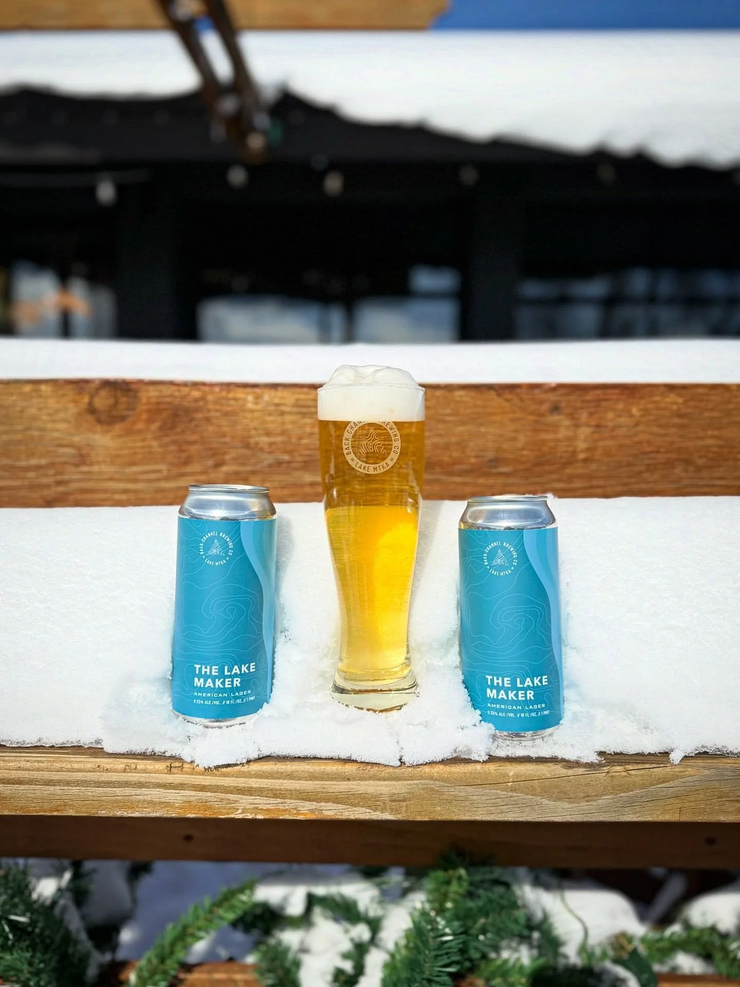 All this snow will help fill up our lakes.

And all this Lake Maker will help fill up your bellies.

The Lake Maker - American Lager (5.25%)

Light // Crisp // Refreshing

On tap and available in 4pks!