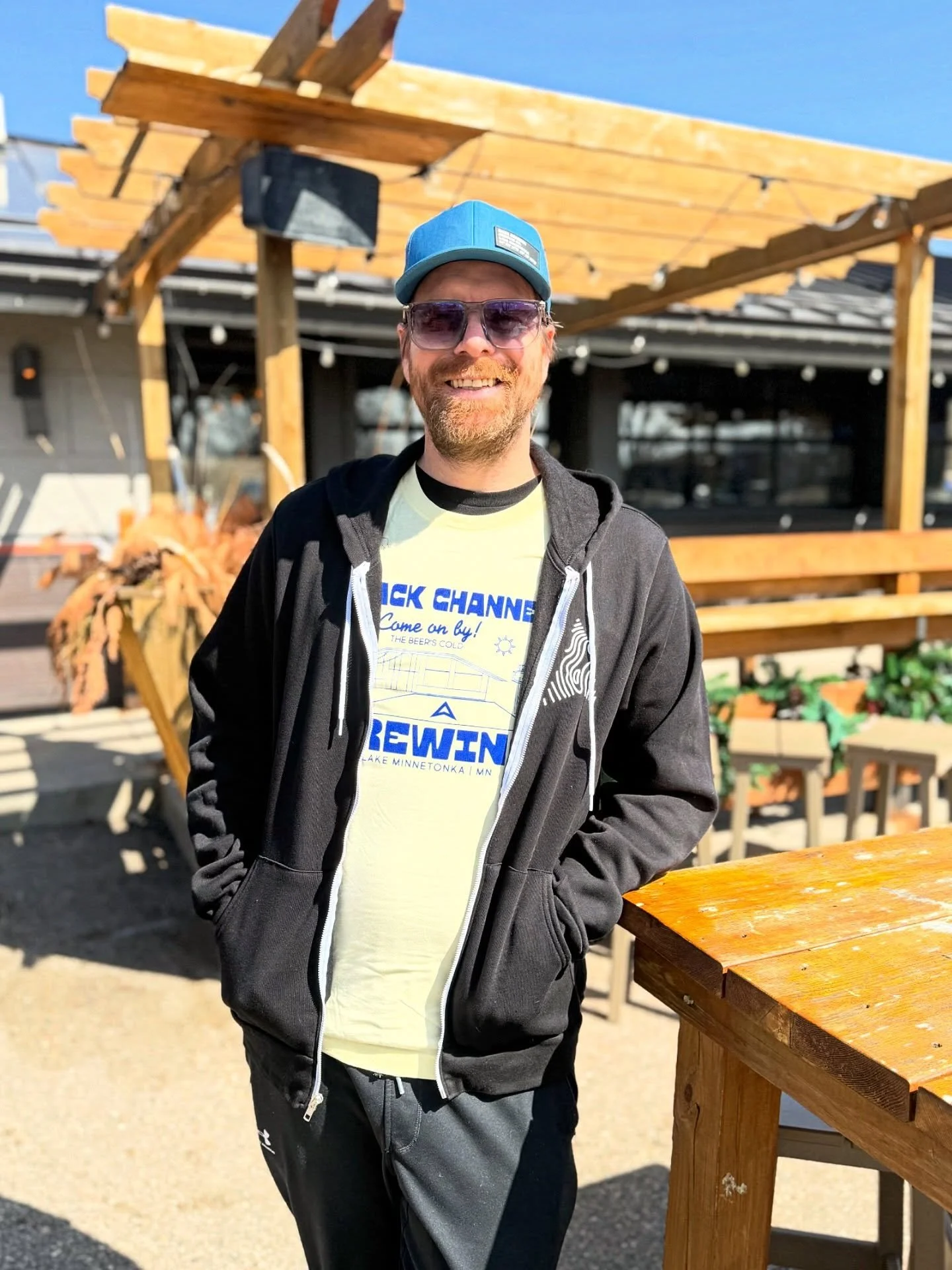 It&rsquo;s a Retro-T and OG hoodie kind of Sunday. 

Rock the T and peel off the hoodie when the sun hits just right, or zip it up when the lake breeze cools you down.

Both items are available today!