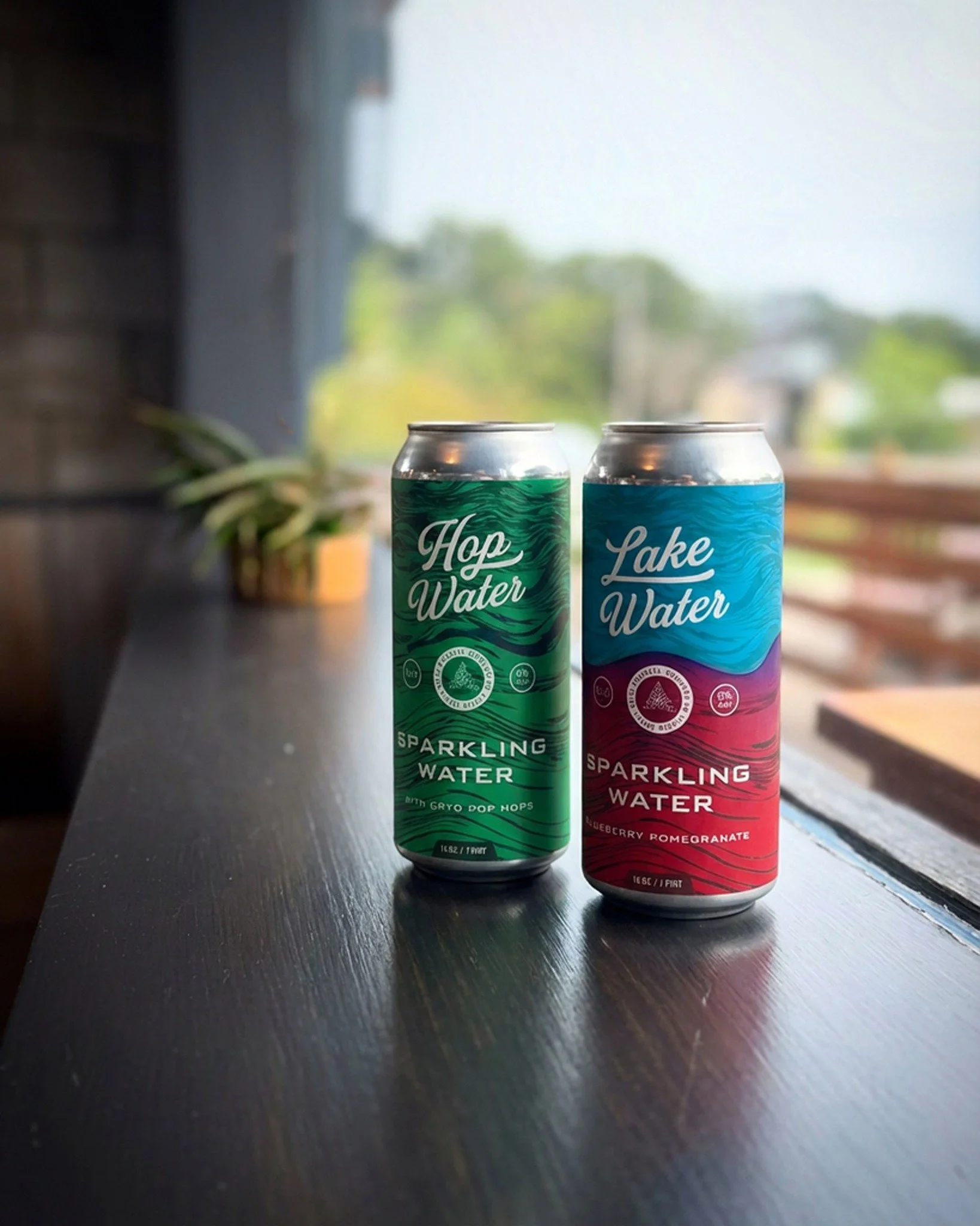 Sometimes you just want something lighter.

Stay hydrated with a lineup that goes beyond beer.

&bull;Lake Water &ndash; Sparkling Water w/ Blueberry &amp; Pomegranate
&bull;Hop Water &ndash; Sparkling Water w/ Cryo Pop Hops

Two of our favorites fro