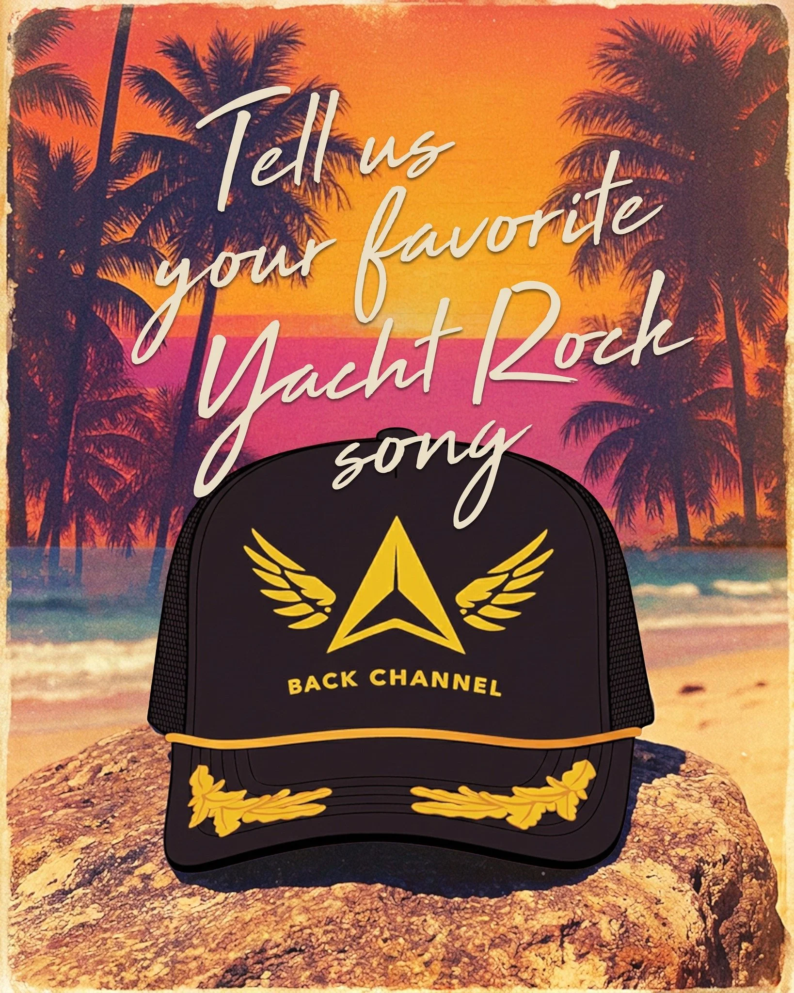 There&rsquo;s a 100% chance of smooth tomorrow.

Yacht Rock with @jakerudh // 7-11PM

One question before we arrive:

What&rsquo;s your favorite Yacht Rock song?

Hall &amp; Oates?
Kenny Loggins?
Michael McDonald?

Let&rsquo;s hear it.

Can't hurt to