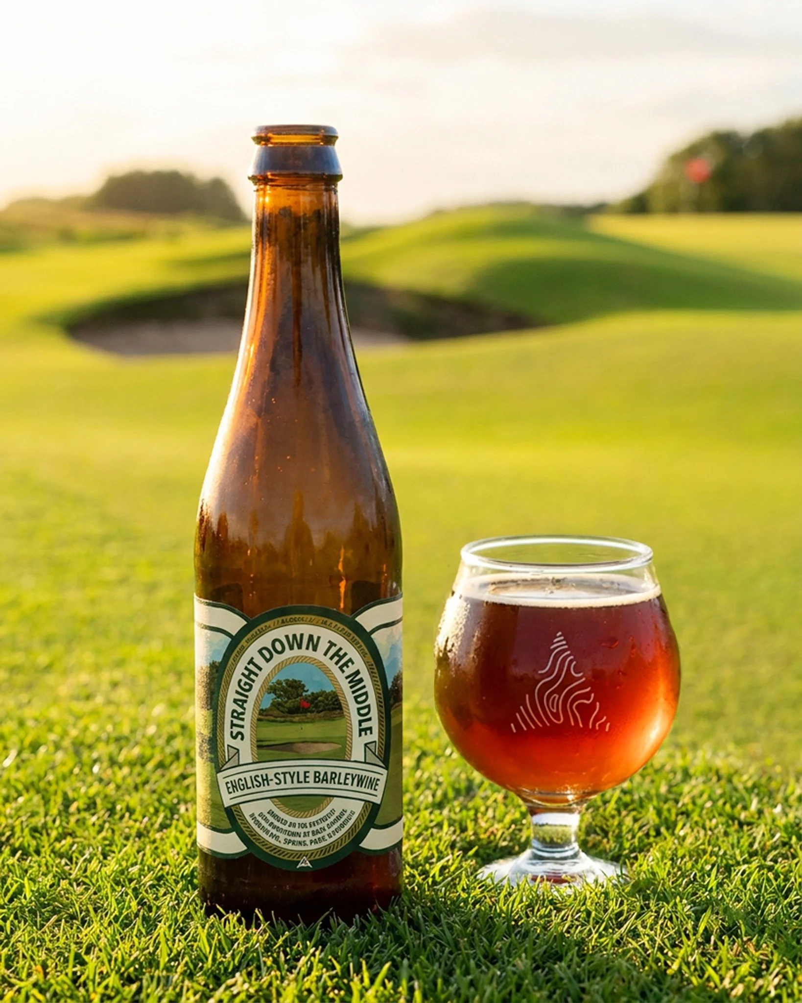 Golf season is in full swing.

Straight Down The Middle
English Barley Wine (13.75%)

Coffee // Caramel // Date Cake

A big beer with smooth malt character, rich layers of caramel, and not too heavy for a hot day.

Available in a 10oz pour in the tap