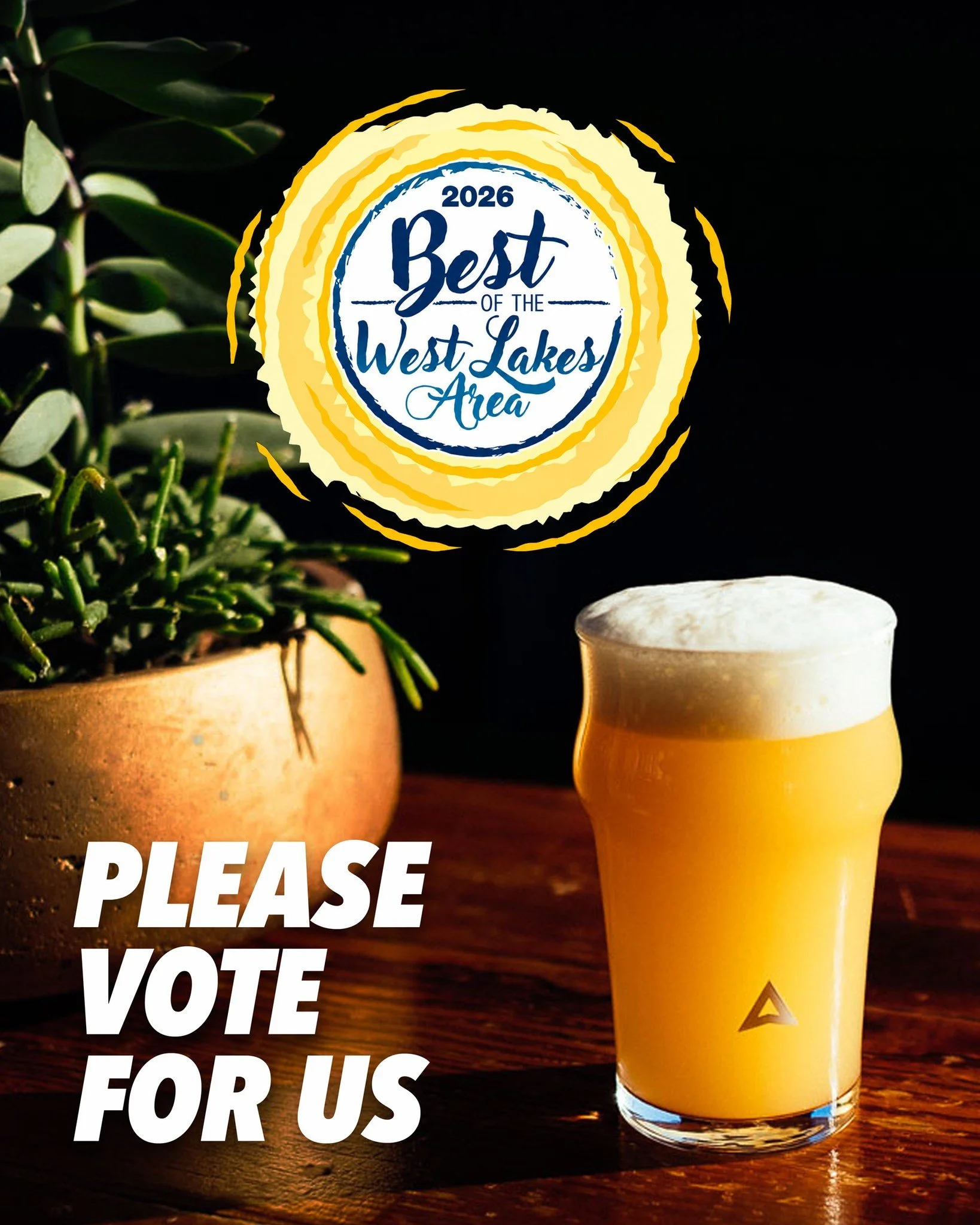 If you&rsquo;ve ever enjoyed a beer on the patio, watched a sunset over the lake, or made a memory at Back Channel&hellip;

Would you take a minute to vote for us in the Best of the West Lakes?

It&rsquo;s quick, easy, and we truly appreciate every v