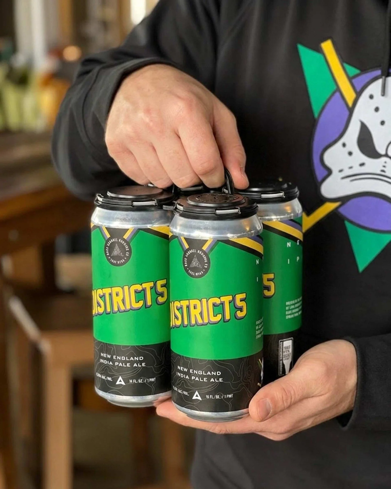 It's getting easier to find your favorite Hazy IPA.

District 5 is now available in even more locations on tap and in distro, so you're never too far from an award-winning pint.

Soft // Juicy // Citrus Forward

Keep an eye out next time you're grabb