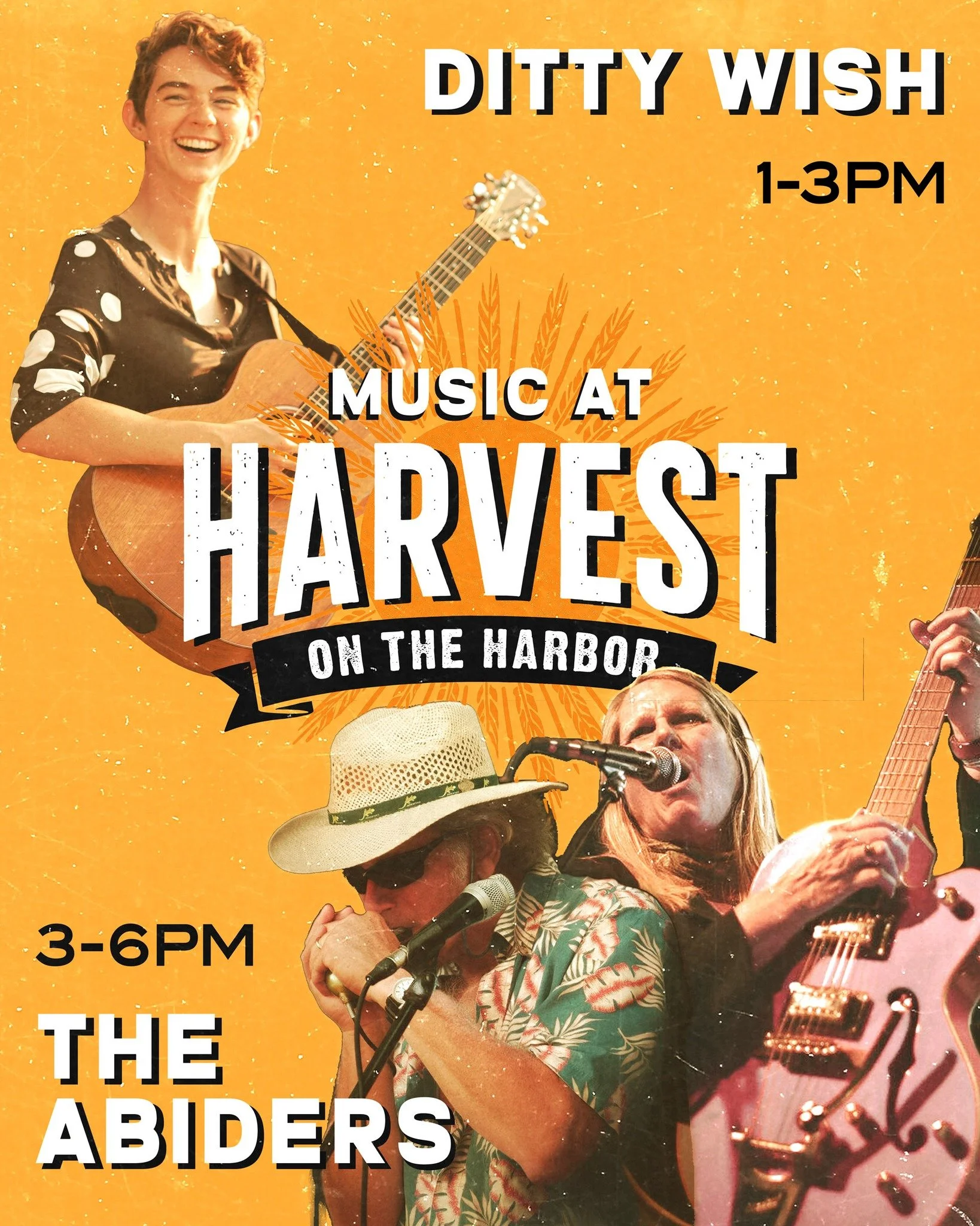 One more reason to make it out to Harvest on the Harbor tomorrow: the music.

Tomorrow! August 22 // 12&ndash;6PM

@dittywish // 12:30&ndash;2:30PM
A northern Minnesota singer/songwriter blending pop, folk, and other influences into a smooth, eclecti