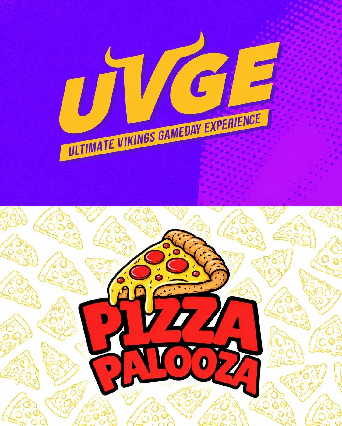 UVGE + PIZZA PALOOZA 🍕🍕🍕

This Sunday, we&rsquo;re turning up the flavor for the Ultimate Vikings Gameday Experience as the Vikings take on the Bears at NOON.

And this week, there&rsquo;s a little competition starting before kickoff&hellip;

🔥 P