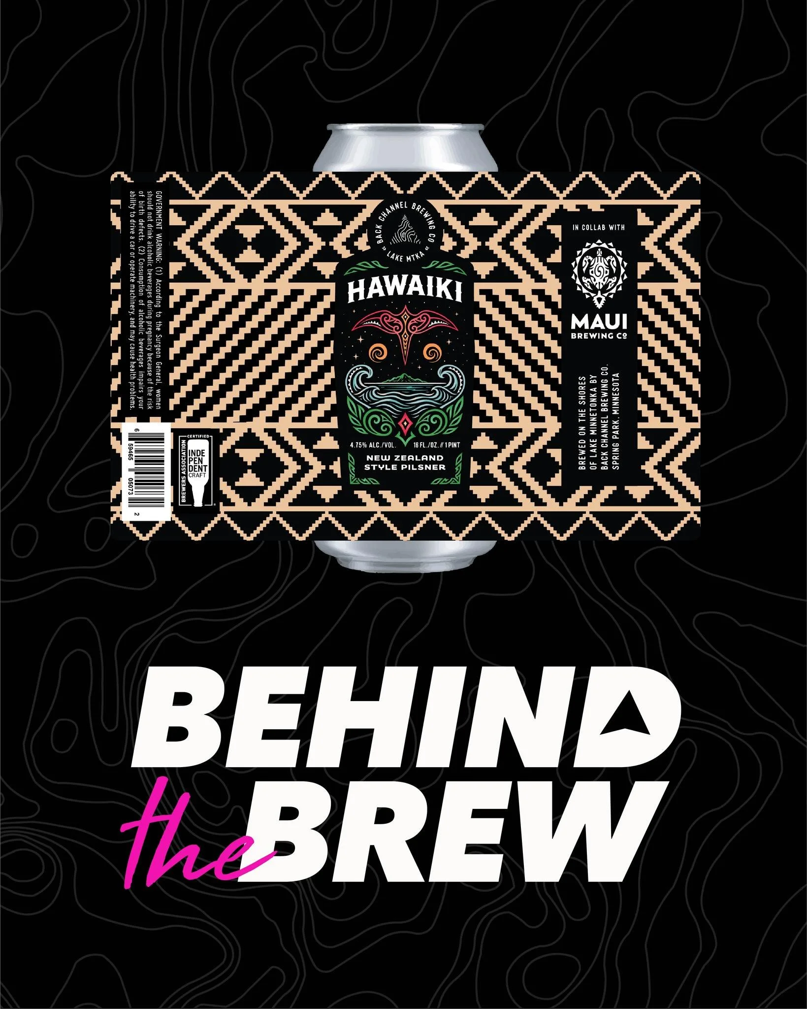 BEHIND THE BREW // Hawaiki

Every beer has a story.

For another of our 9th anniversary releases, we had the opportunity to brew with our friends at @mauibrewingco. Some of the most exciting beers come together organically where you don't always know