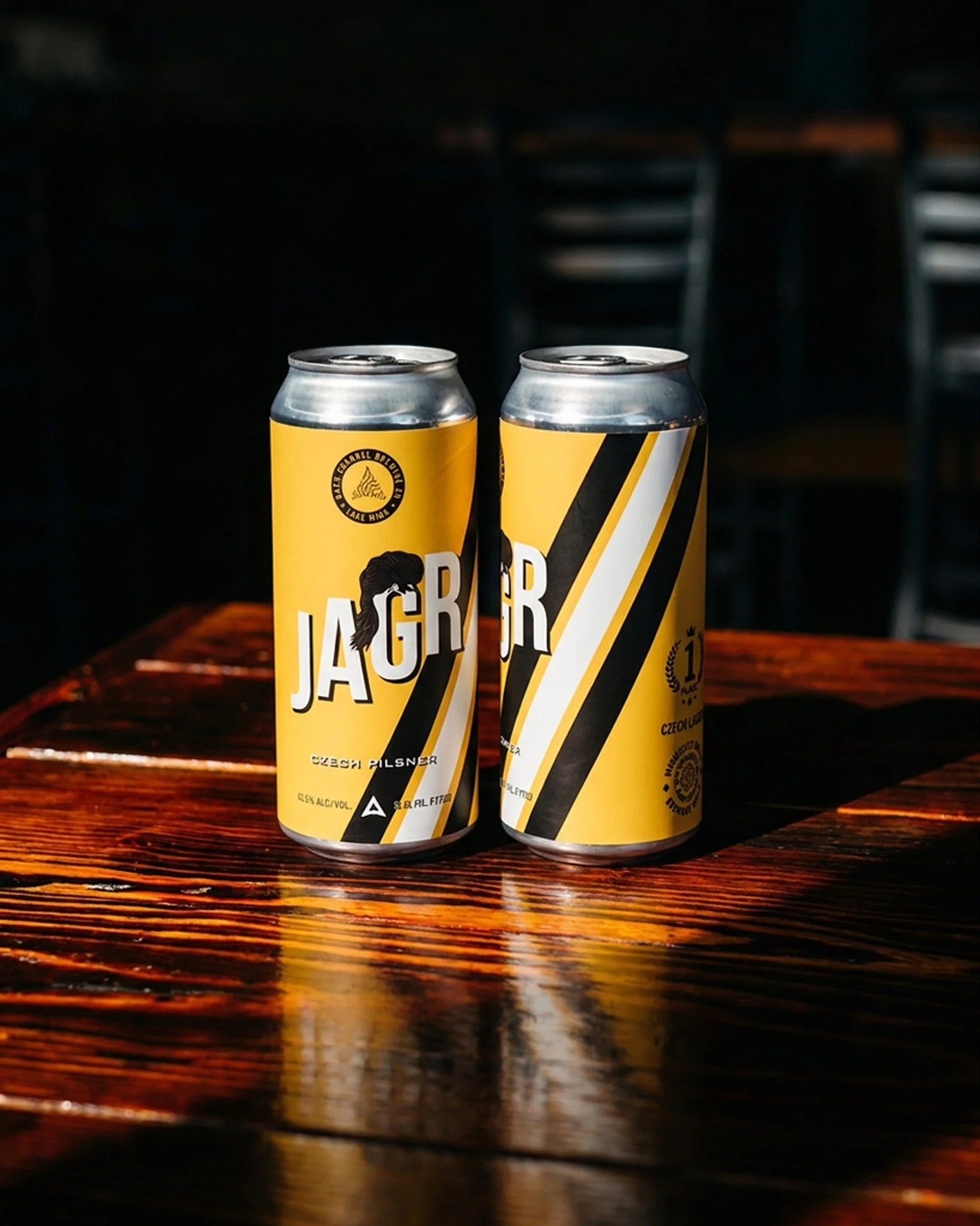 Some beers just look better wearing gold.

Jagr &ndash; Czech Pils (5.25%)

A Back Channel favorite and the 2025 MN Brewers Cup Gold Medal winner for Czech Lagers.

Crispy, refreshing and officially award-winning.

Jagr is on tap now and available to