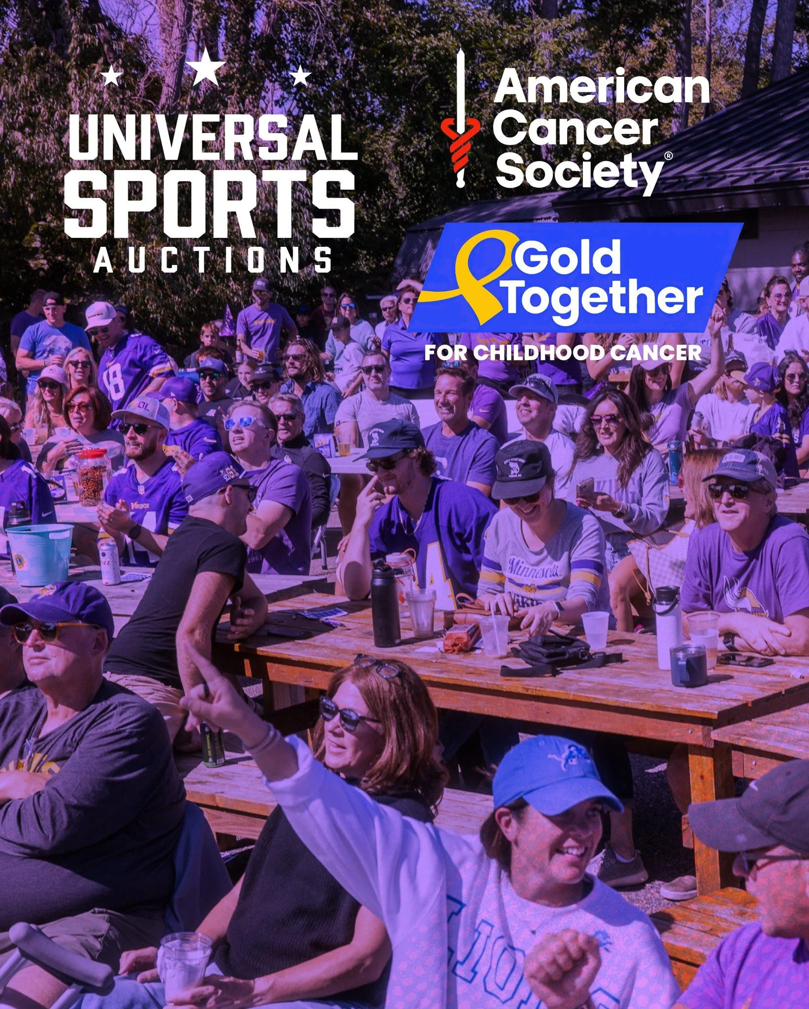 It&rsquo;s finally here! The Vikes are 3-0, and there&rsquo;s nothing better than watching the game in the October sun by the lake! Join us for the Crucial Catch Edition of UVGE in partnership with the @americancancersociety Gold Together program!

W