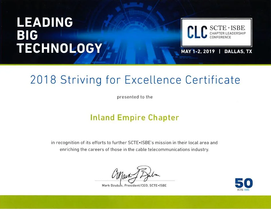 2018 Striving for Excellence Cert.JPG