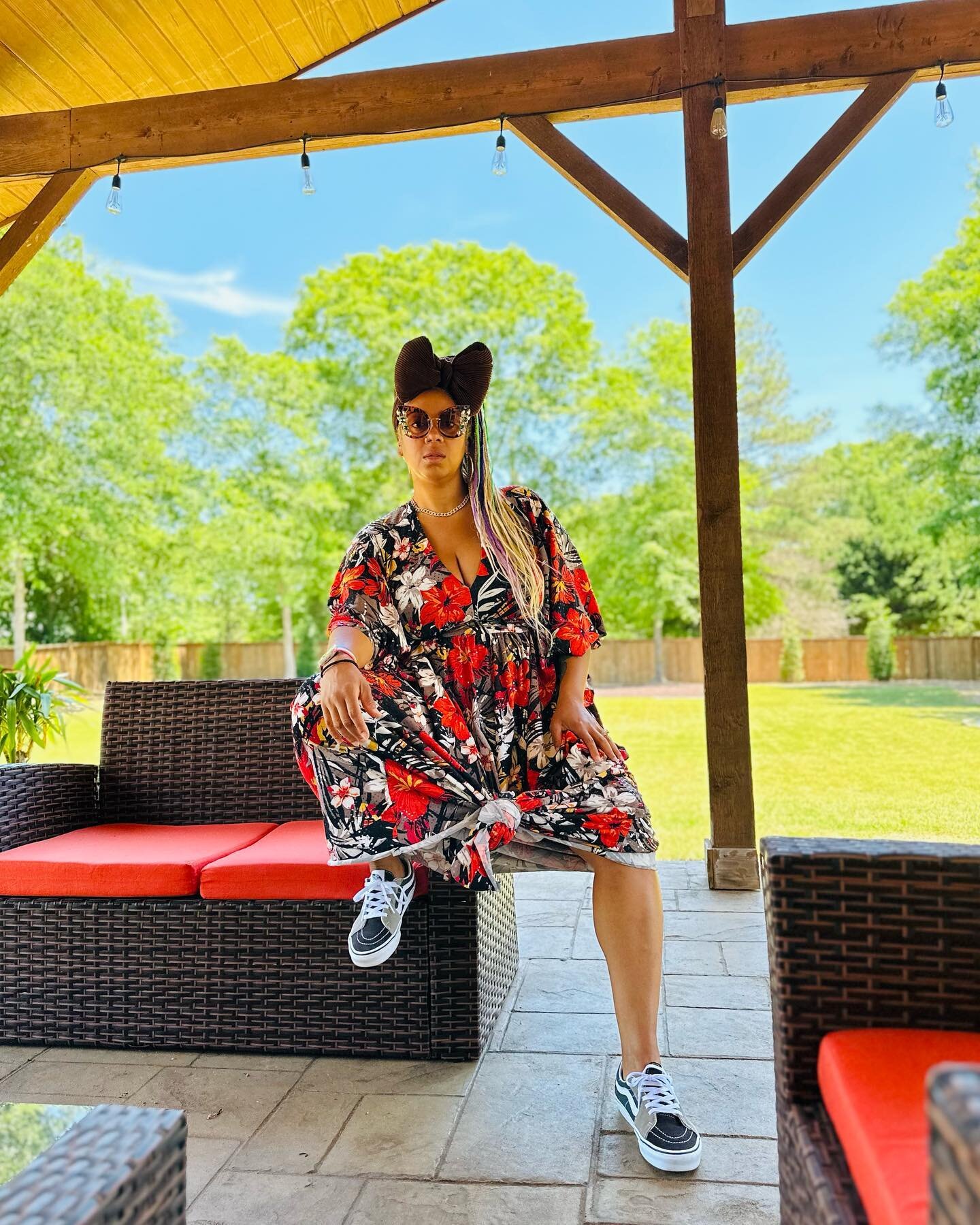 May the 4th be with you ⭐️

This is me not making any promises to post daily for Me Made May but tuhday&hellip;I felt cute and this watermelon 🍉 did not disappoint.  I&rsquo;m also blending in with my outdoor furniture 🤎🧡&hearts;️

#memademay #ima