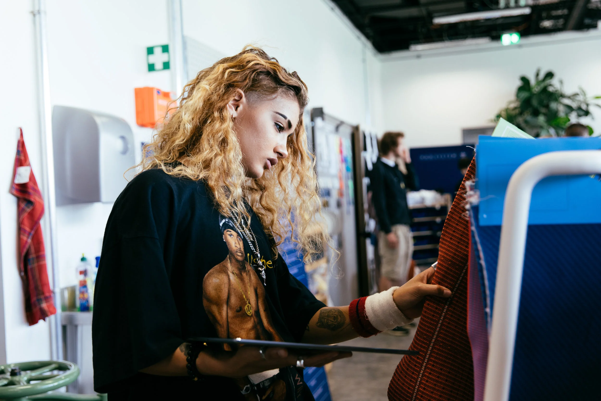 ADIDAS HEADQUARTERS IN HERZO, GERMANY (WORKING ON A SHOE)