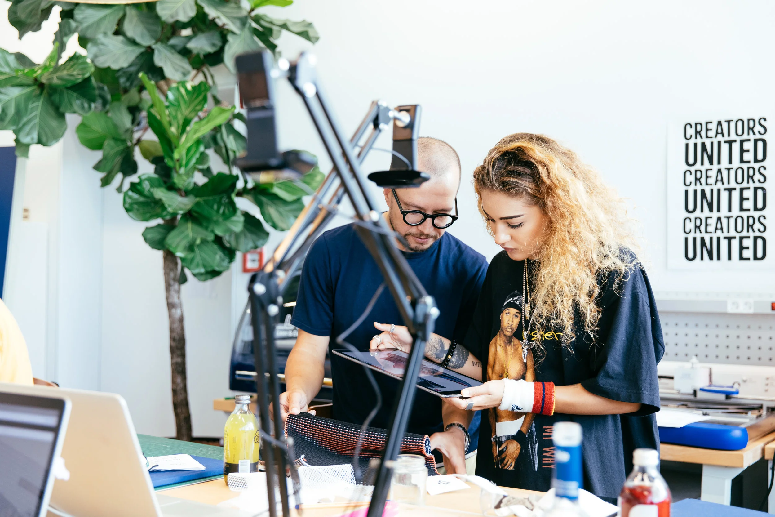 ADIDAS HEADQUARTERS IN HERZO, GERMANY (WORKING ON A SHOE)