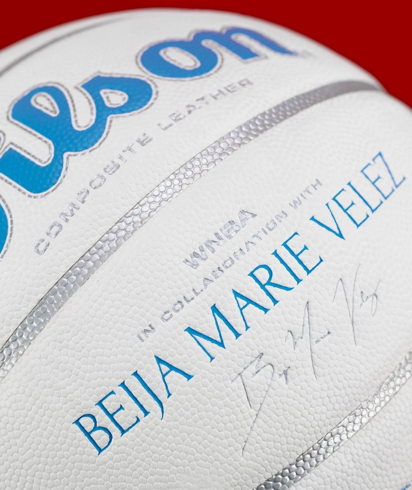 WNBA 25th ANNIVERSARY x WILSON BALL BY BEIJA VELEZ