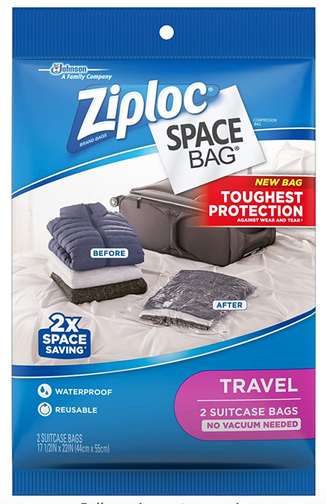 Ziplock for travel
