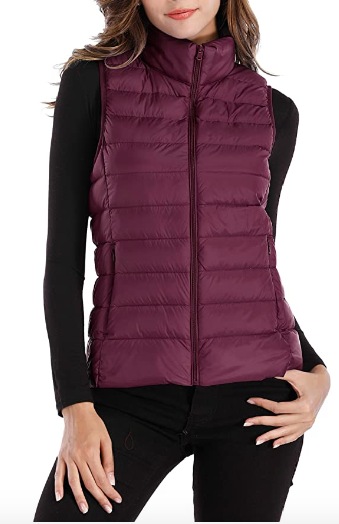 Women's Packable Ultra Lightweight Down Vest