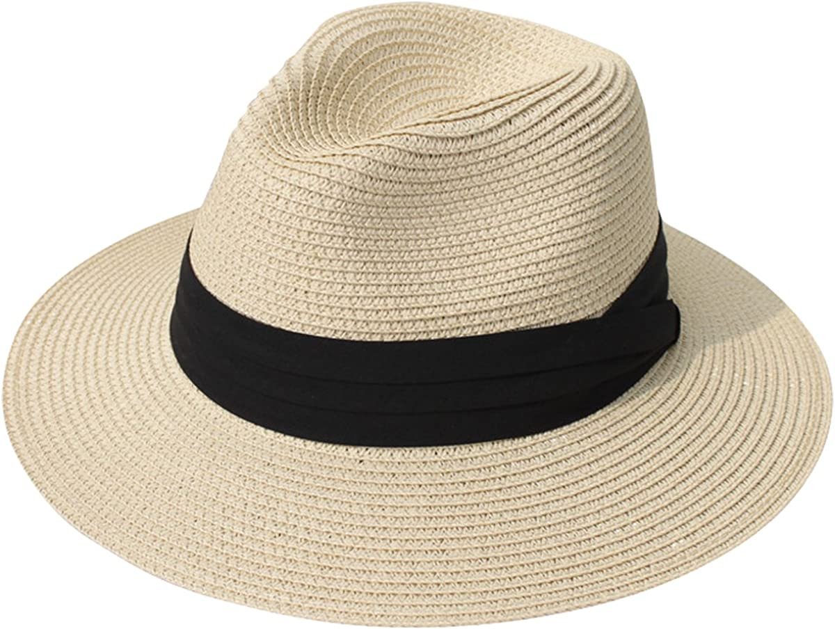 Women's Fedora Straw hat