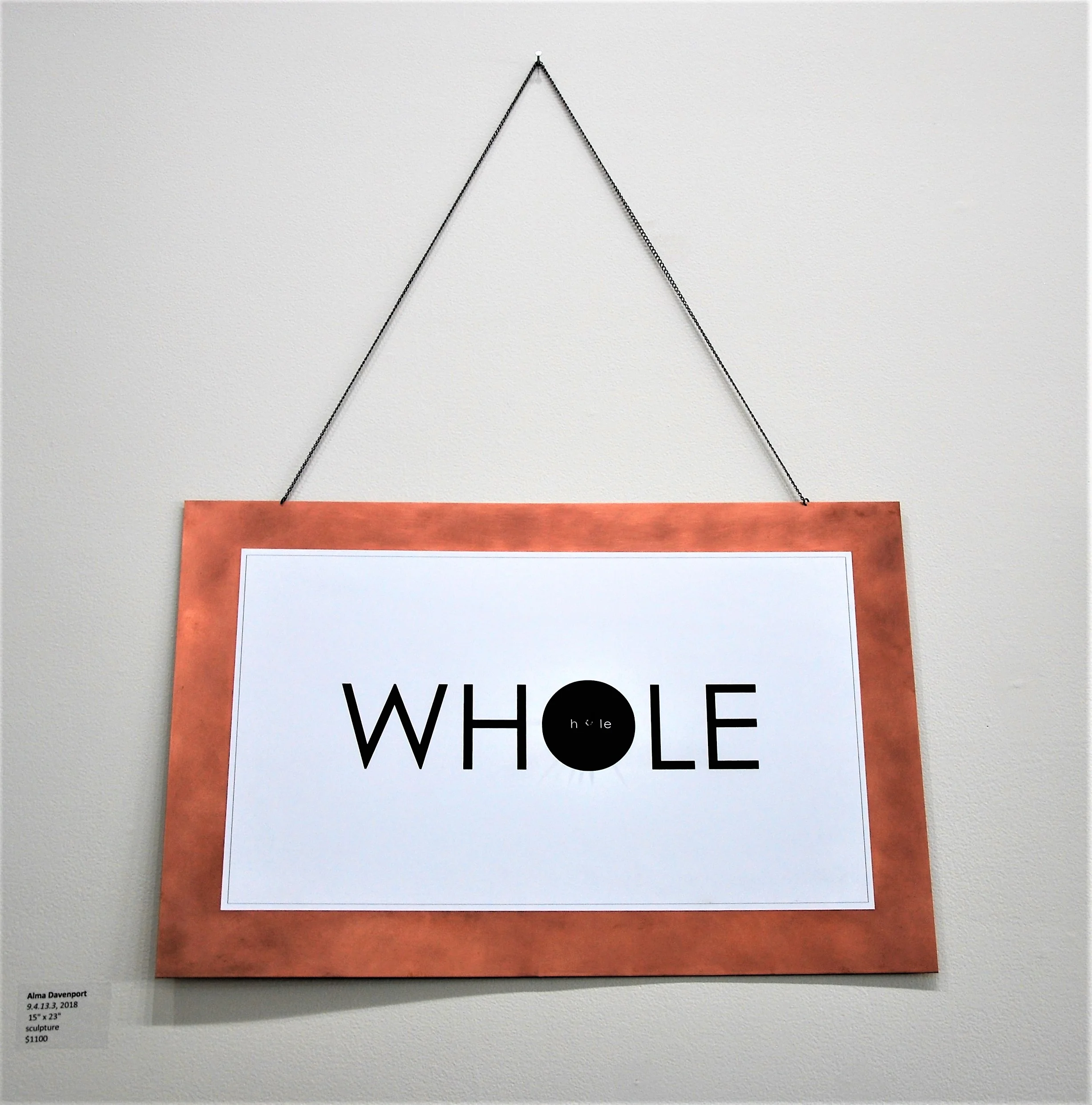 Whole/hole (sculpture)