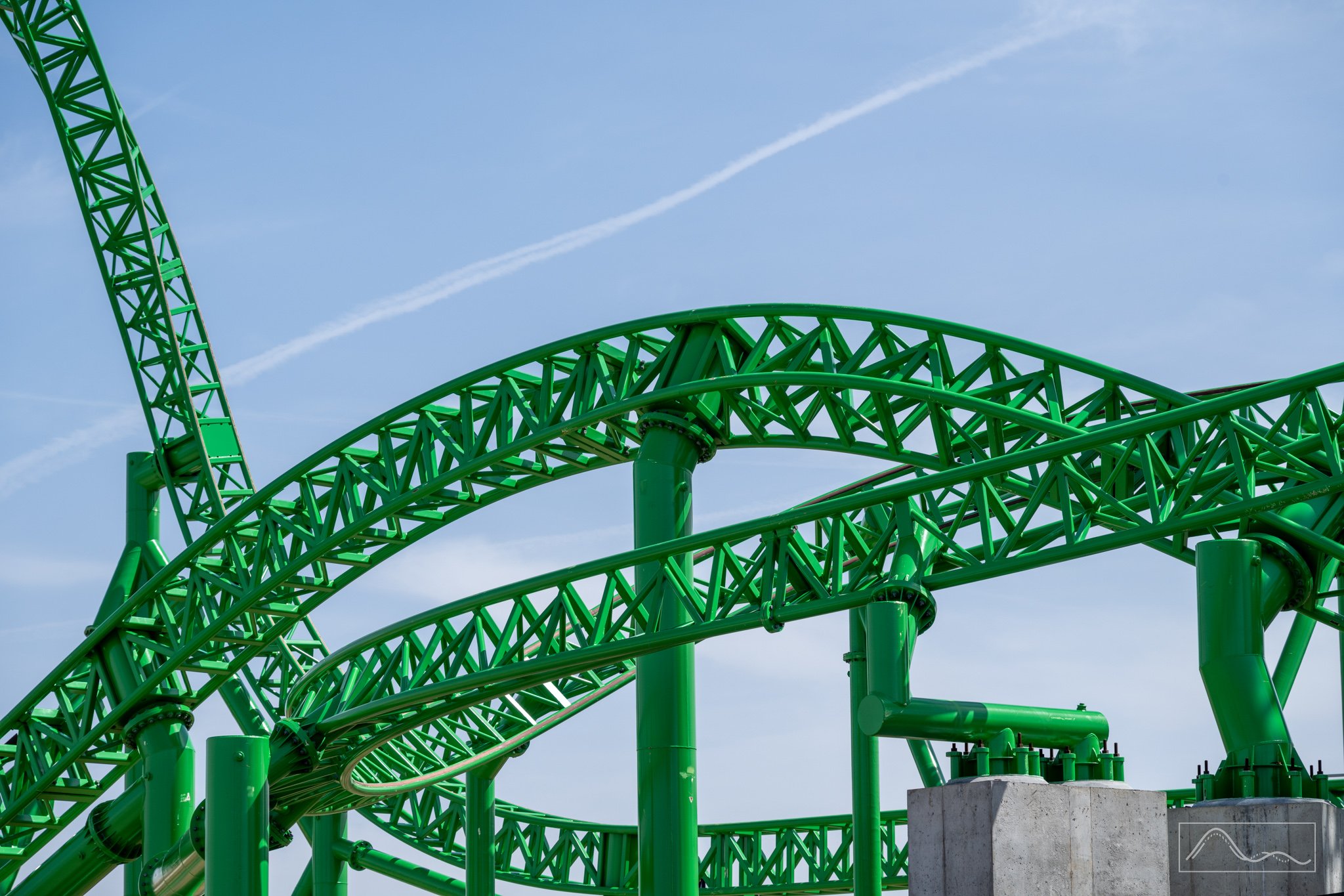 We then get to Matugani, the park's 3rd coaster, an Intamin Accelerator. also known as Kanonen at its original home in Liseberg