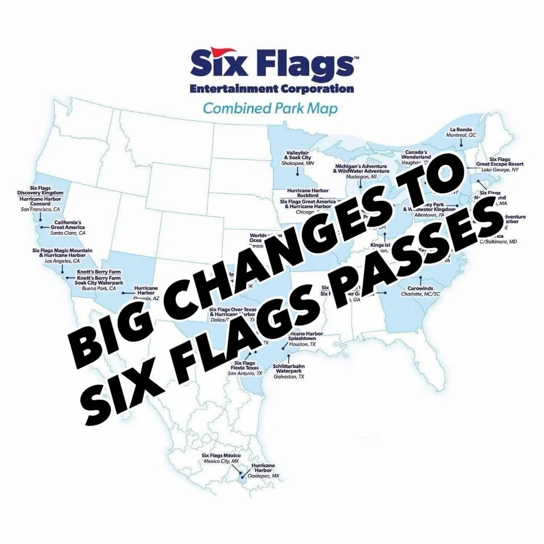 🚨 MAJOR CHANGE TO 2026 GOLD PASSES 🚨 
- Six Flags gold passes will now also gain access to all other parks in your &ldquo;region&rdquo; based on where you purchased it WITHOUT needing to purchase an All Parks Passport. 
- If you purchased an All Pa