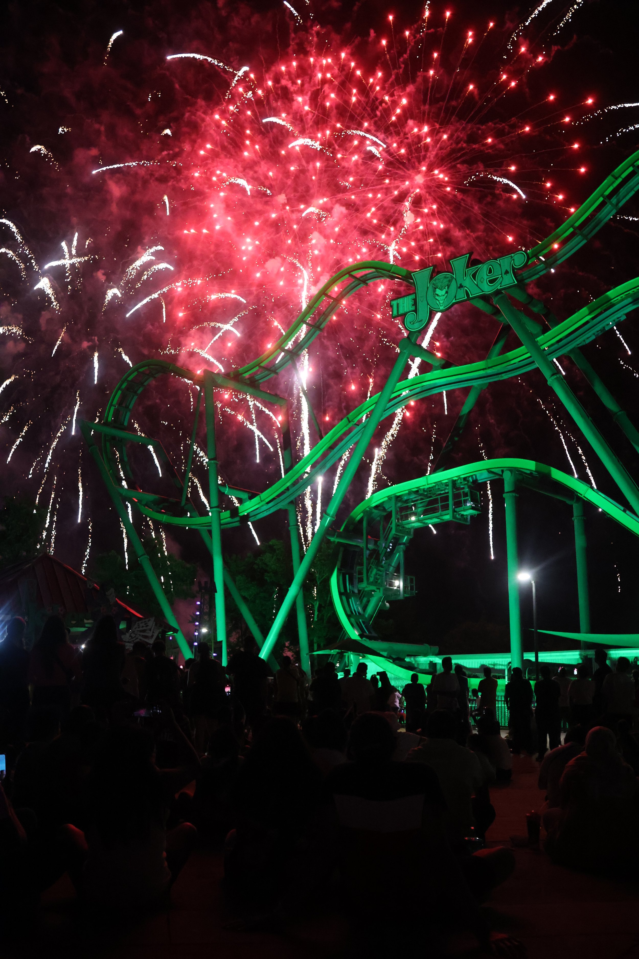 Six Flags Great Adventure fireworks.JPG