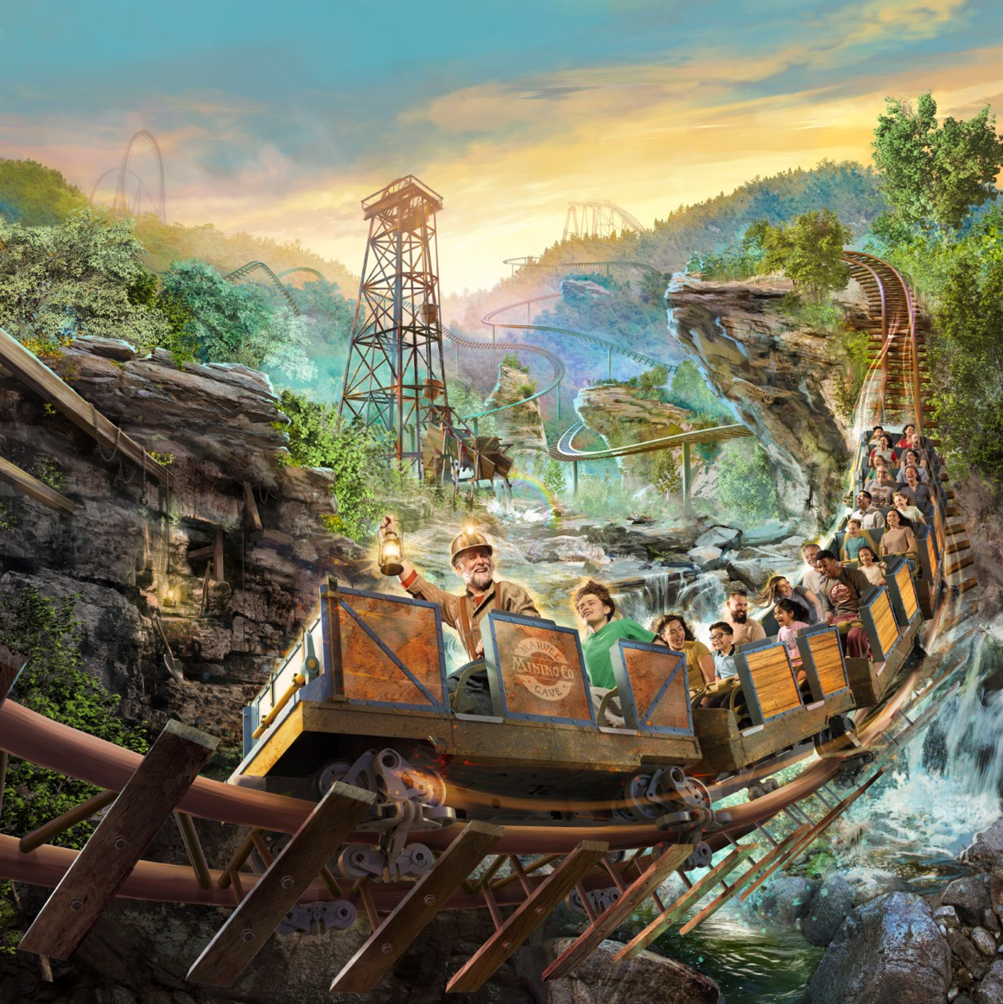 Silver Dollar City Unveils Miner’s Mountain Express New Family Coaster Based on True Ozarks Story