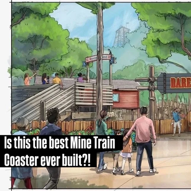 ⬅️ Before you comment swipe for POV ⬅️ Miner&rsquo;s Mountain Express is coming to Silver Dollar City as it&rsquo;s most ambitious project yet. Featuring over 3500ft of track, tunnels, two lift hills, 15 airtime moments, with more than 3 min of ride 