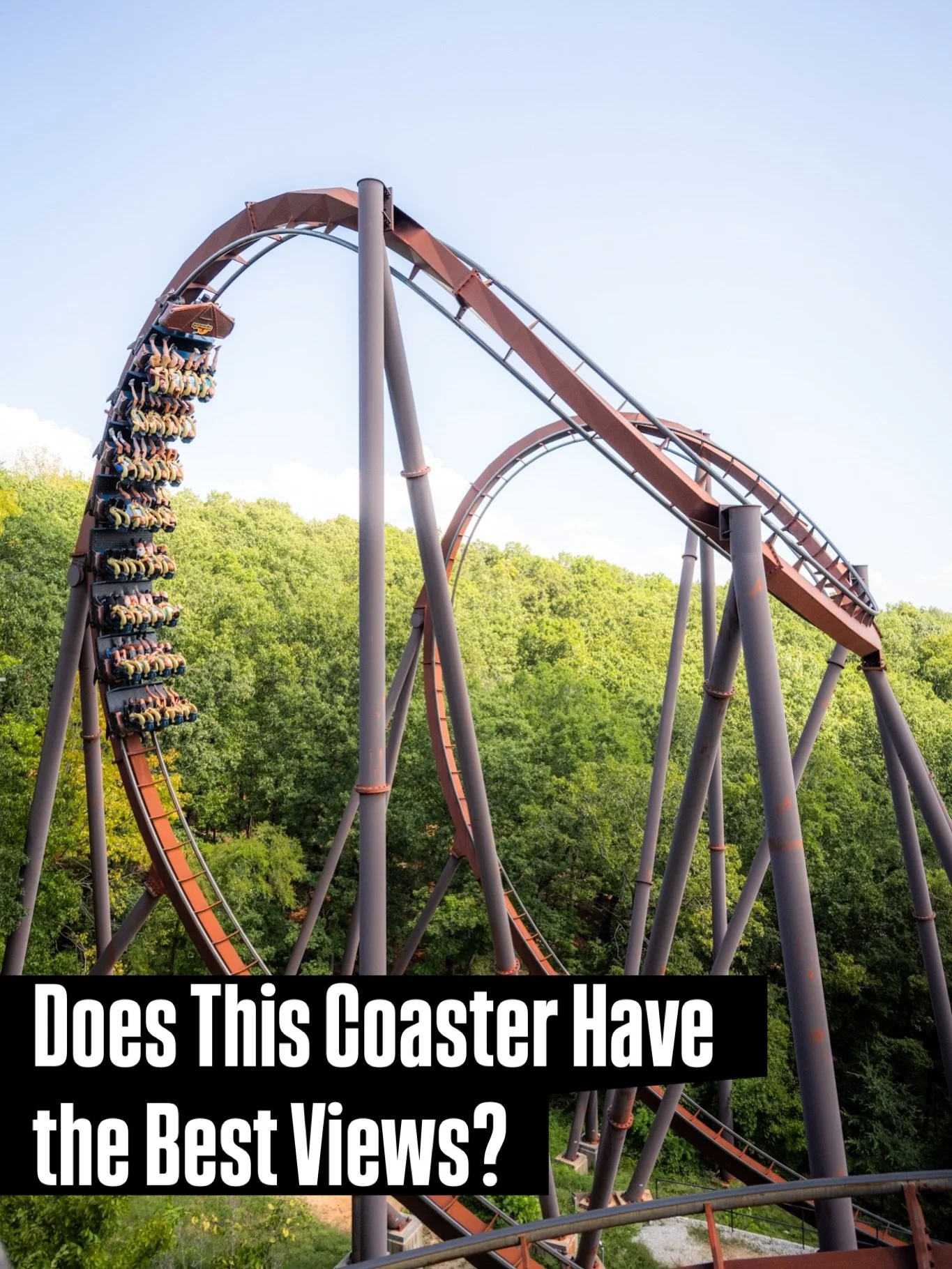 If you&rsquo;re looking for the best view of the Ozarks look no further than a ride on Wildfire. 🔥 This iconic coaster not only delivers stunning views, it also packs a smooth but definitely intense ride built on a cliff! Which rides offer the best 