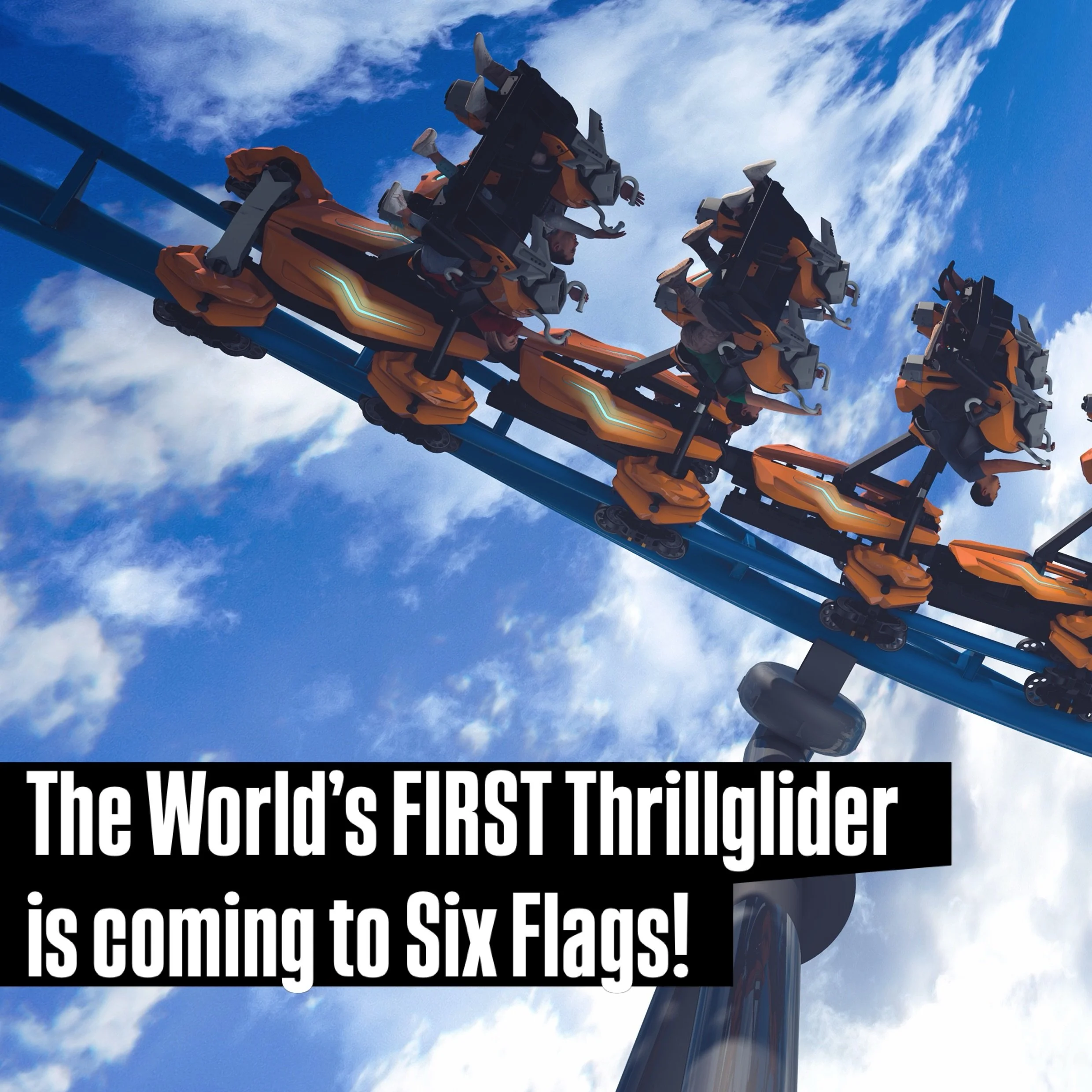 🚨 THRILL GLIDER REVEALED 🚨 a first-of-its-kind experience is coming to Six Flags Magic Mountain! Thrill Glider will feature multiple launches, 5 inversions, and 12 airtime moments all custom-built into the park&rsquo;s signature terrain! Will you m