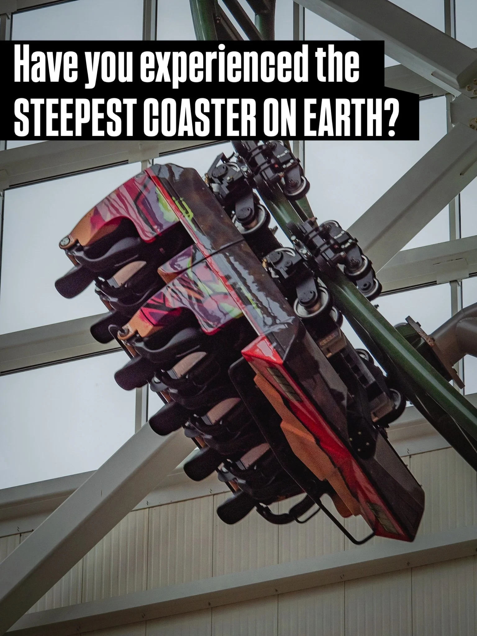 Coming in at a mind-blowing 121.5 degrees you can find the steepest drop on a coaster in NYC of all places! TMNT Shellraiser is more than just an unreal beyond vertical drop, it&rsquo;s also got one of the strongest launches you&rsquo;ll find in the 