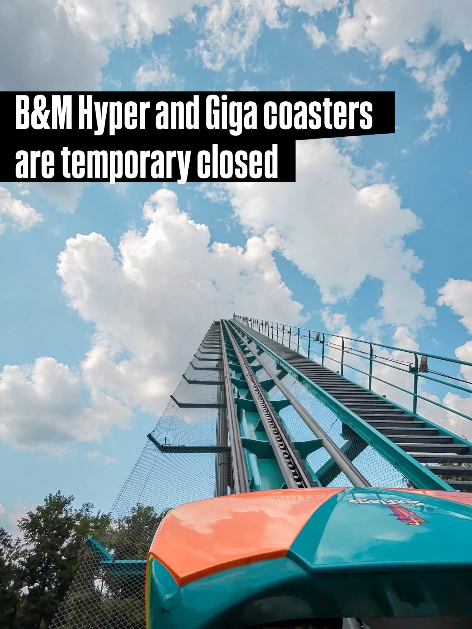 Six Flags has temporarily closed nine of their hyper coasters across the chain and provided a statement on yesterday&rsquo;s incident on Goliath at Six Flags Over Georgia. 
.
&ldquo;Out of an abundance of caution, we have temporarily closed similar a