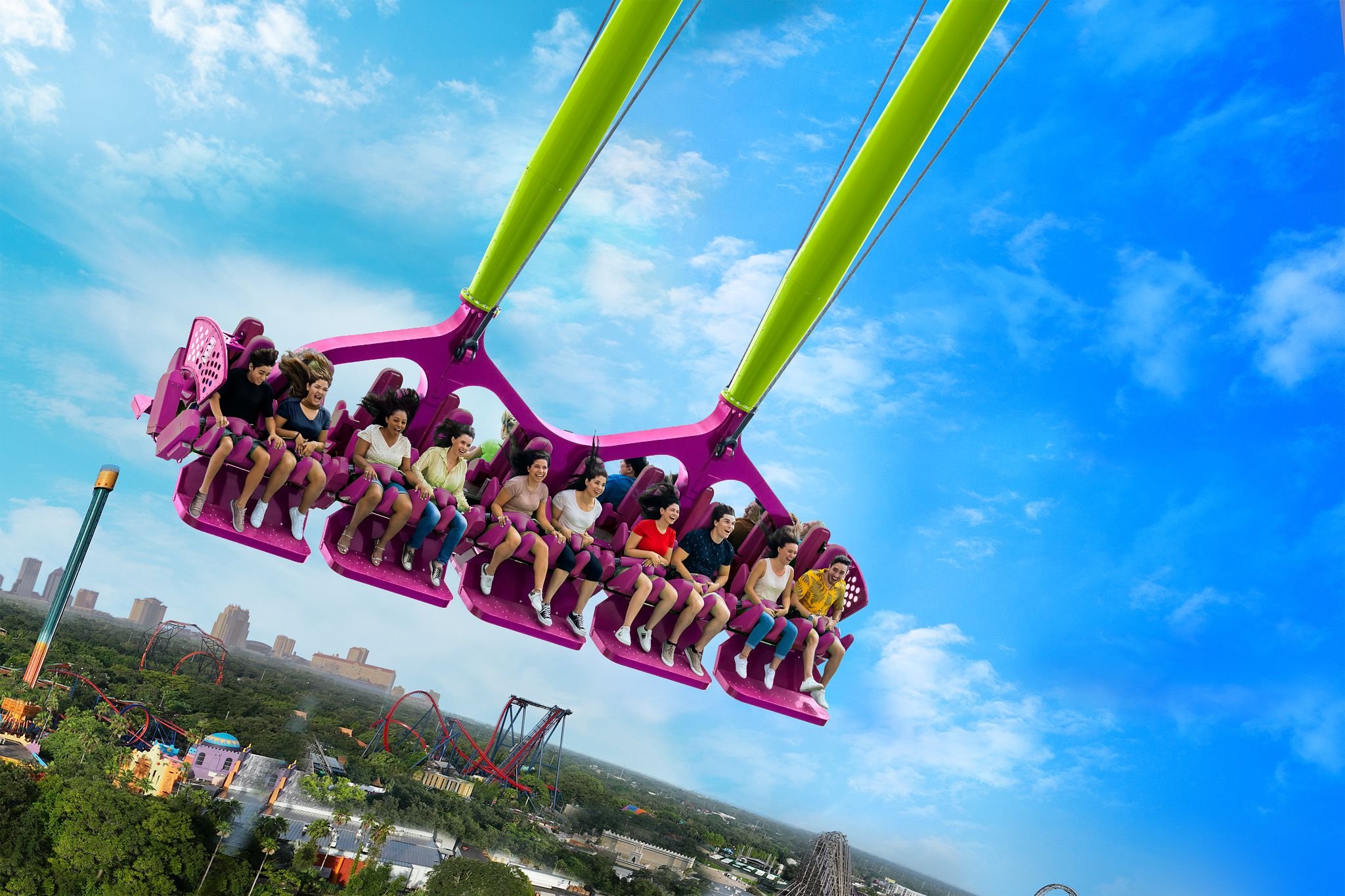 Best Thrill Rides & Roller Coasters at Busch Gardens - Virginia