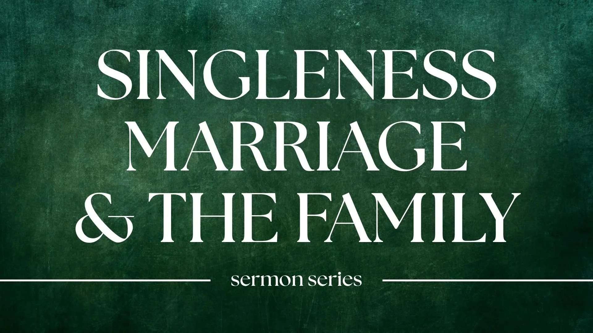 Current Sermon Series!