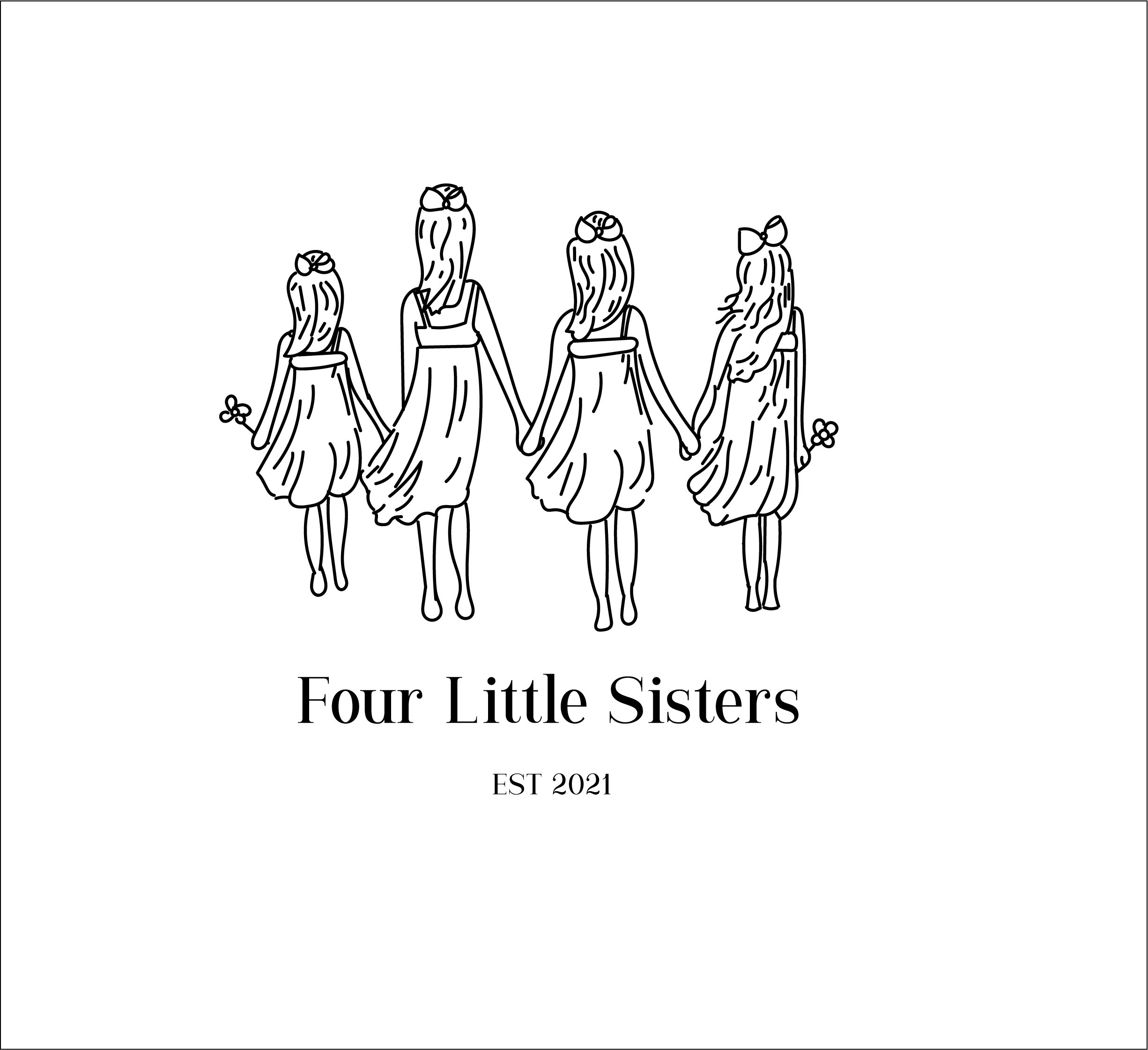 Four Little Sisters Cafe Tewantin Artwork by Coral Film Co