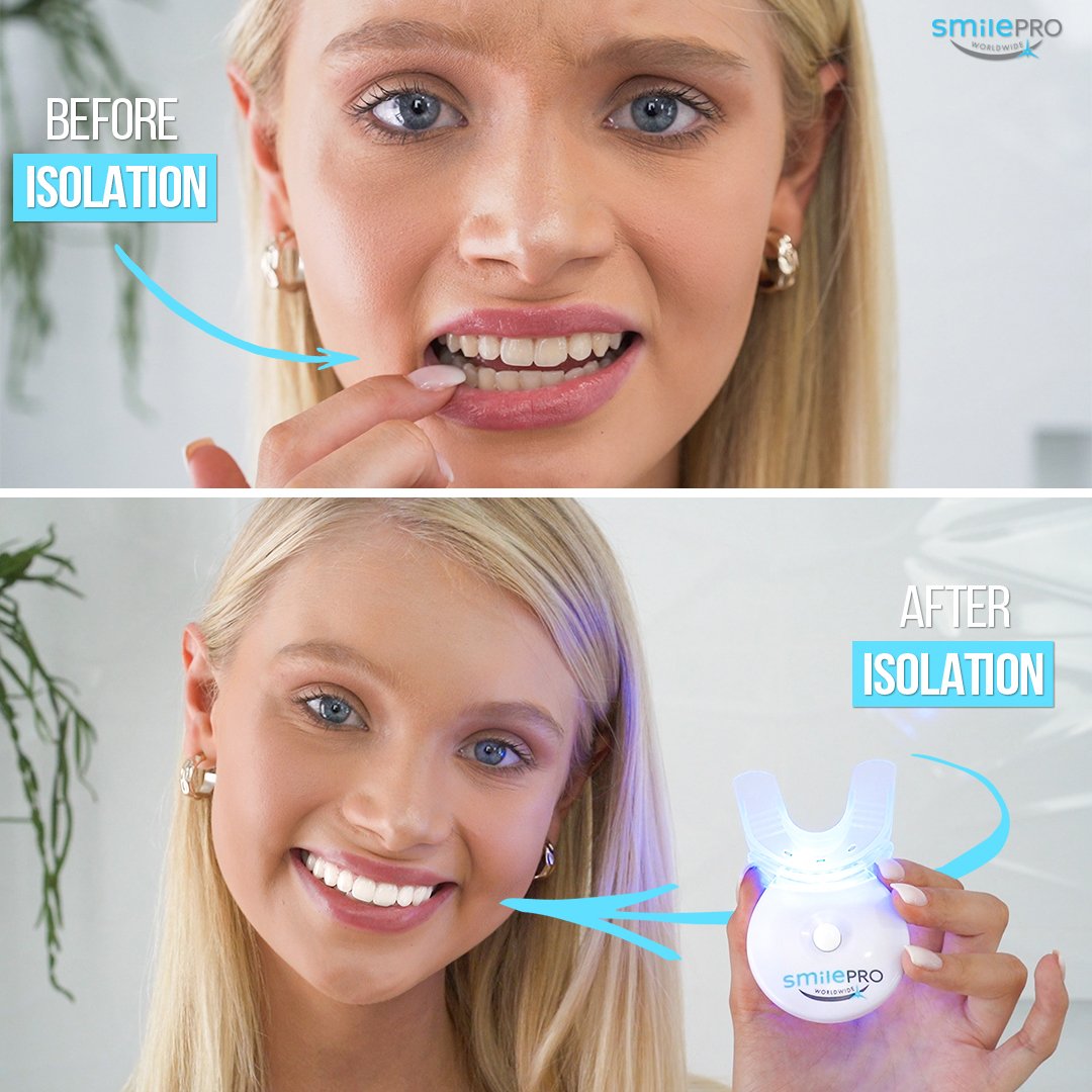 SmilePro Worldwide Before &amp; After Teeth Whitening e-Commerce Social mediaArtwork - Coral Film Co. 