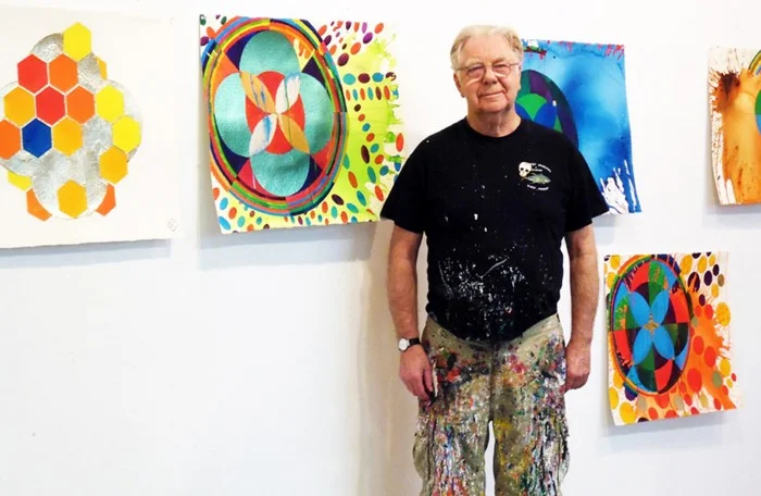 Kim Hill talks with Max Gimblett – The Quatrefoil King