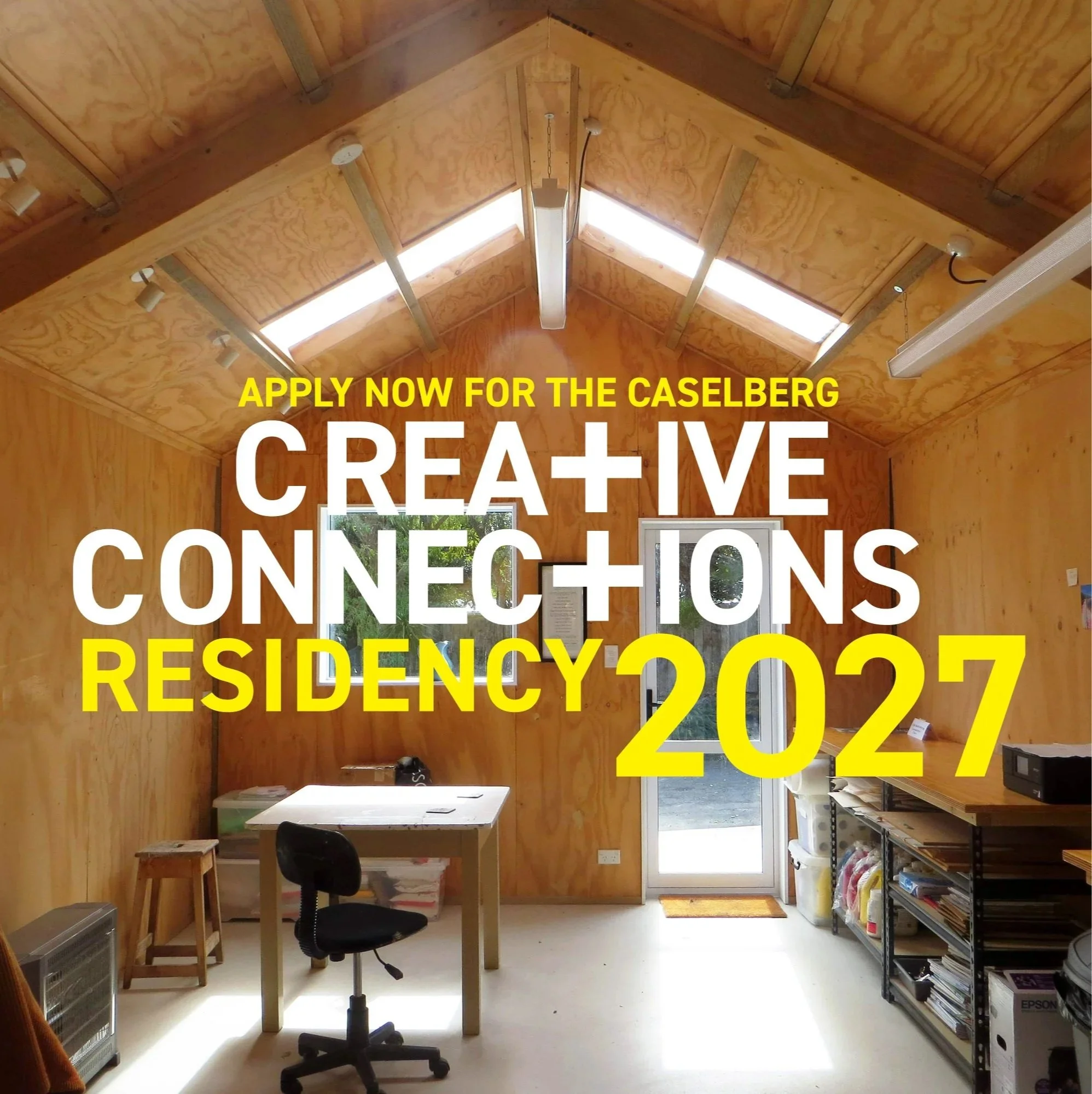 Applications are open for the 2027 Caselberg Trust Creative Connections Residency!