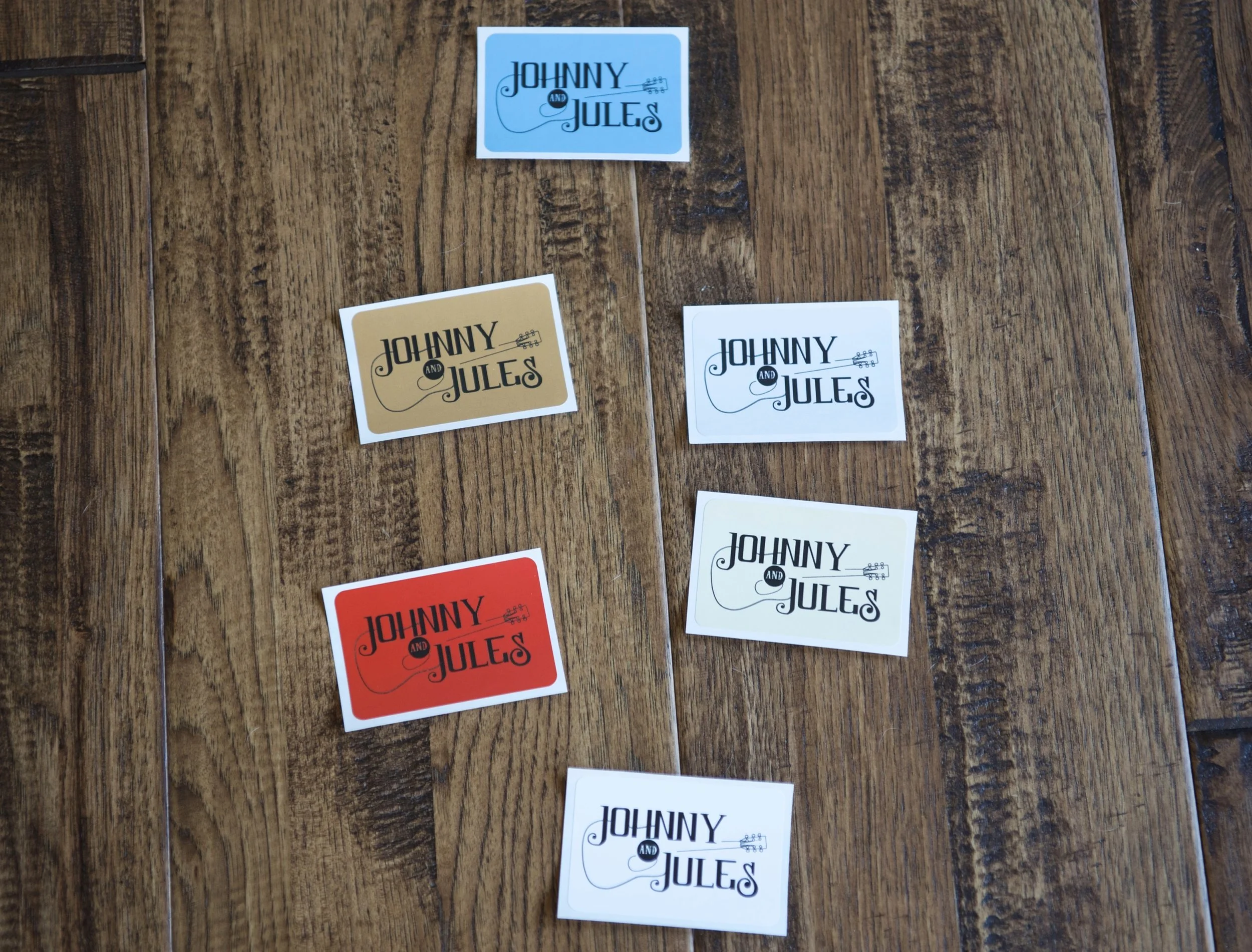 Johnny and Jules Stickers 