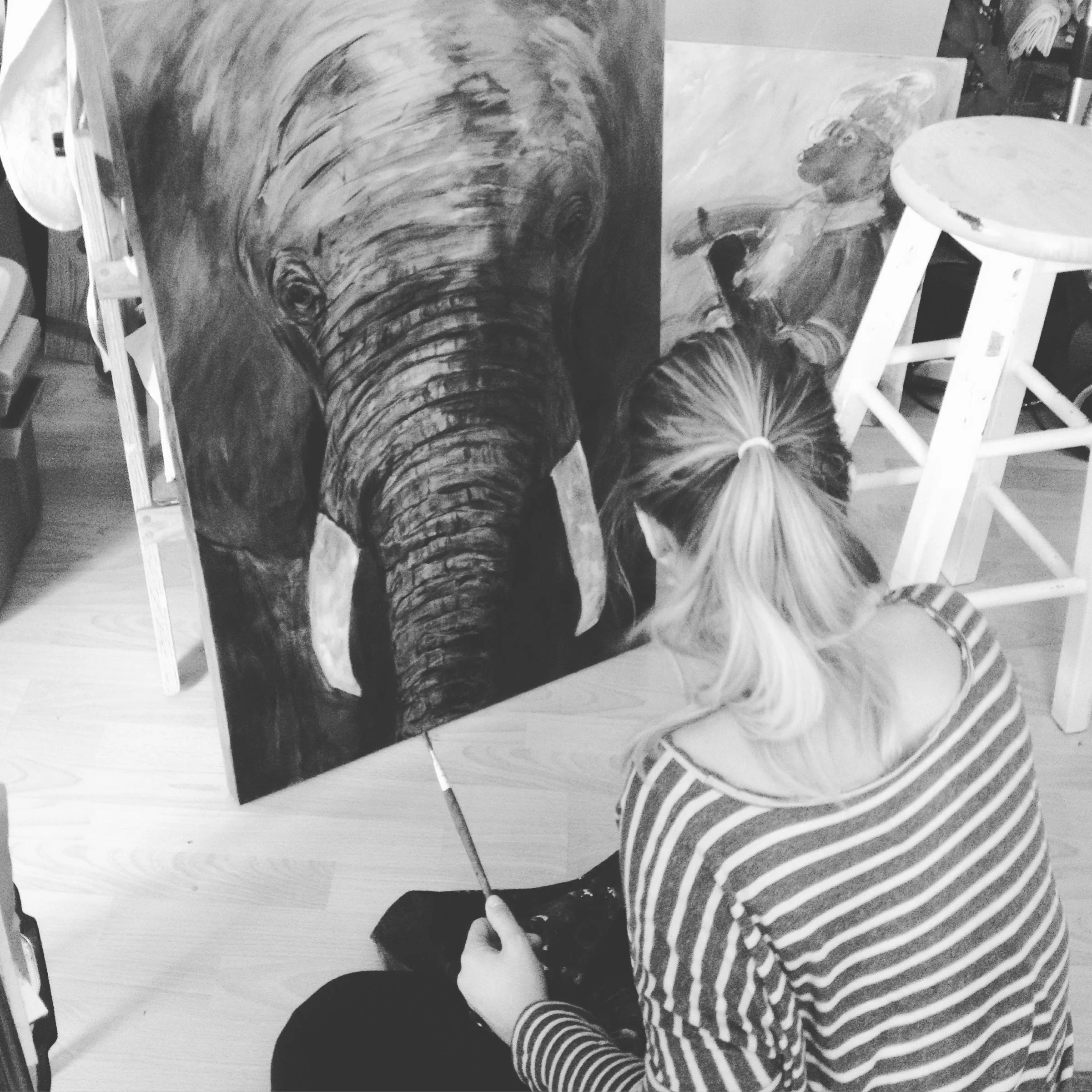 in progress elephant