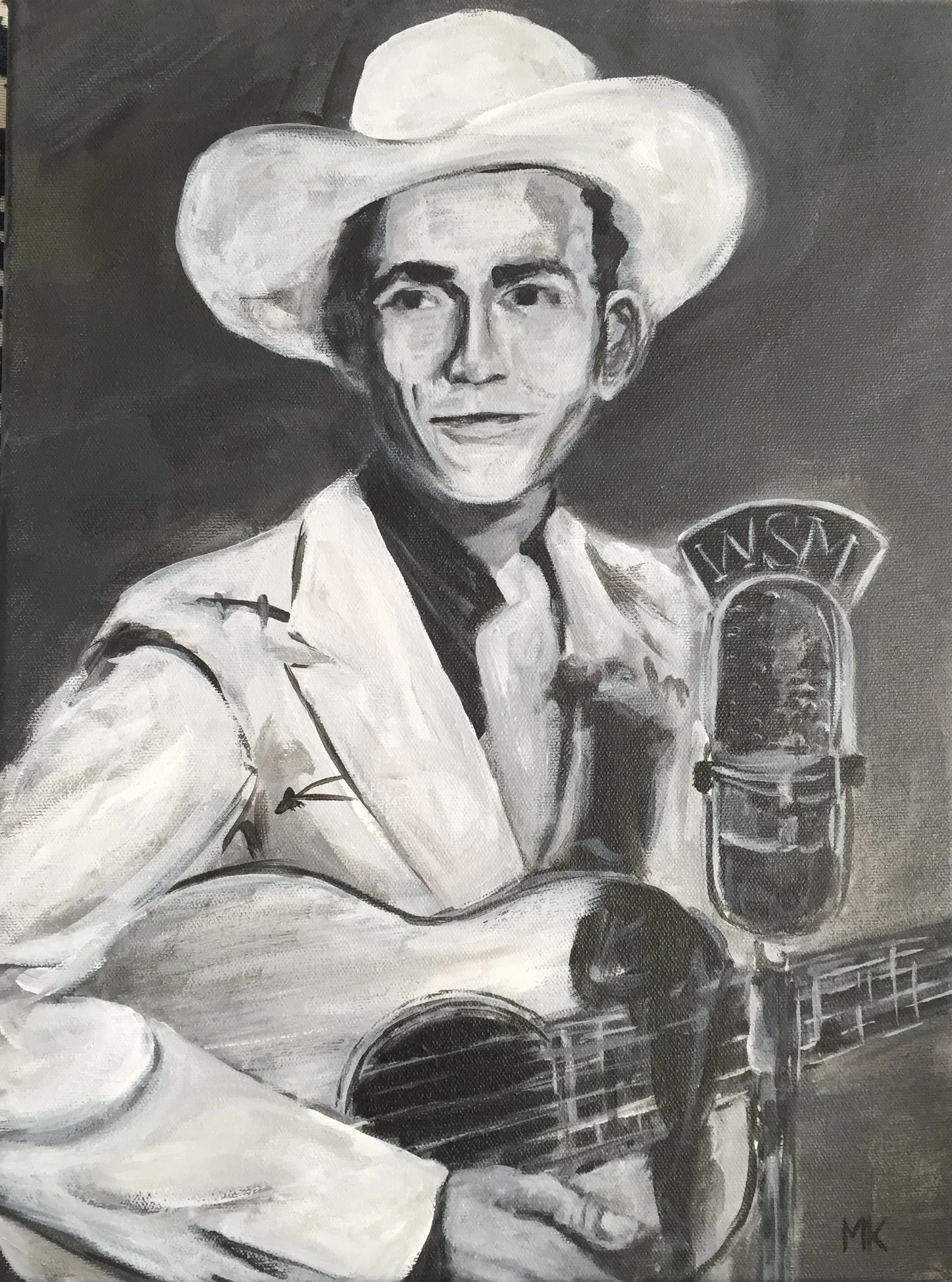 hank williams. for travis. we shared a lot of music.