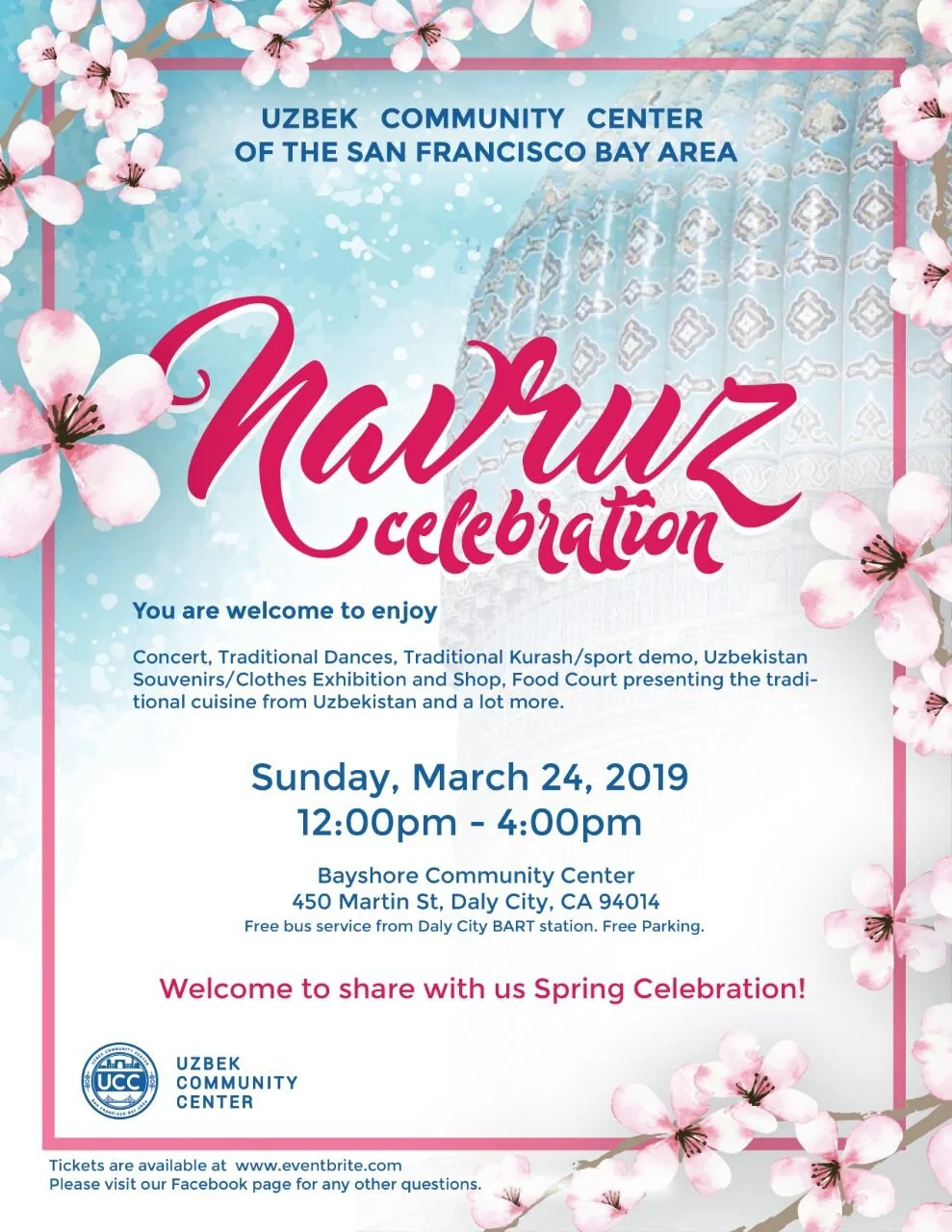 Navruz 2019 and UCCSFBA Grand opening Celebration