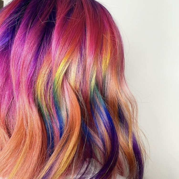 Rainbow Color Melt by Jade