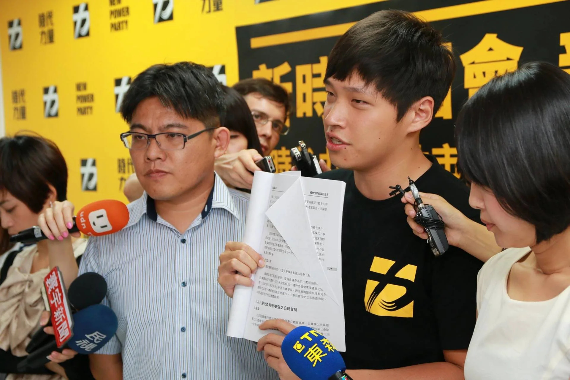 綠黨召集人王浩宇分析,時代力量在全台灣支持度最高的地方是由律師邱顯智任黨部主任委員的新竹市。圖片來源:時代力量/Facebook
