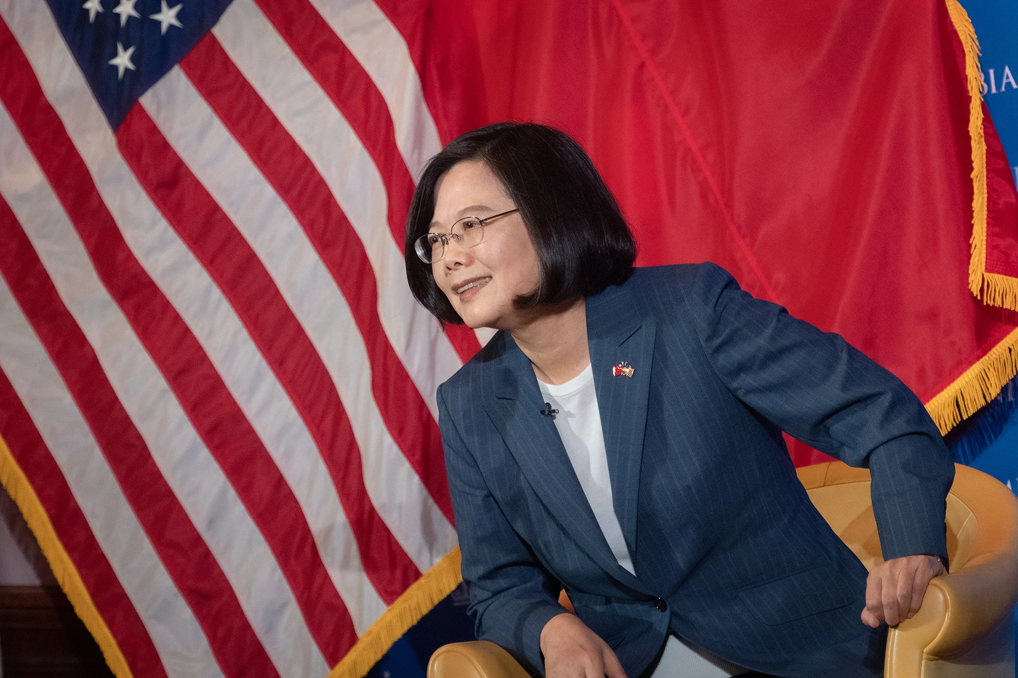總統蔡英文出訪中南美洲友邦,卻被爆出隨行特勤購買私菸。圖片來源:Taiwan Presidential Office/Flickr